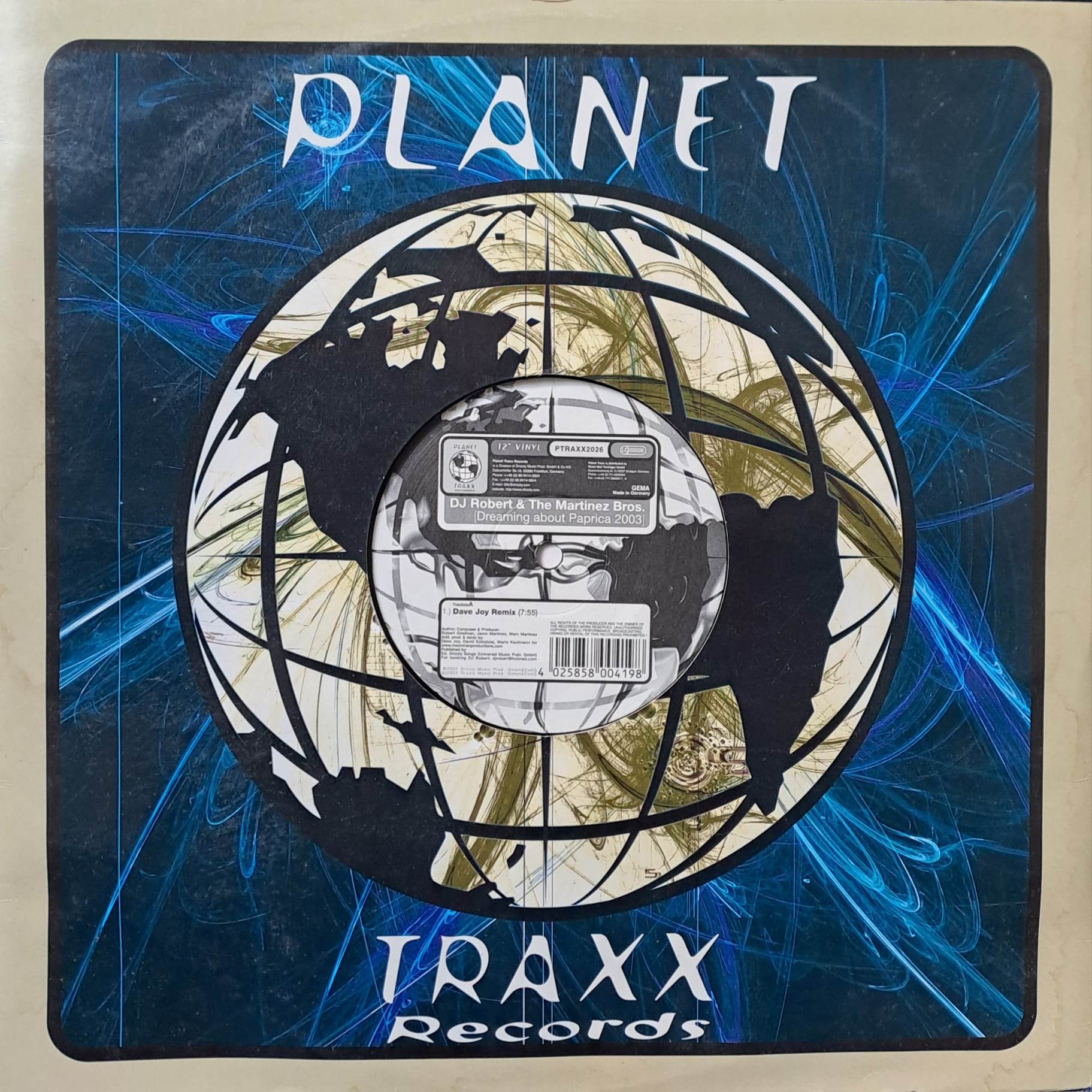 Planet Traxx 2026 - vinyle Trance