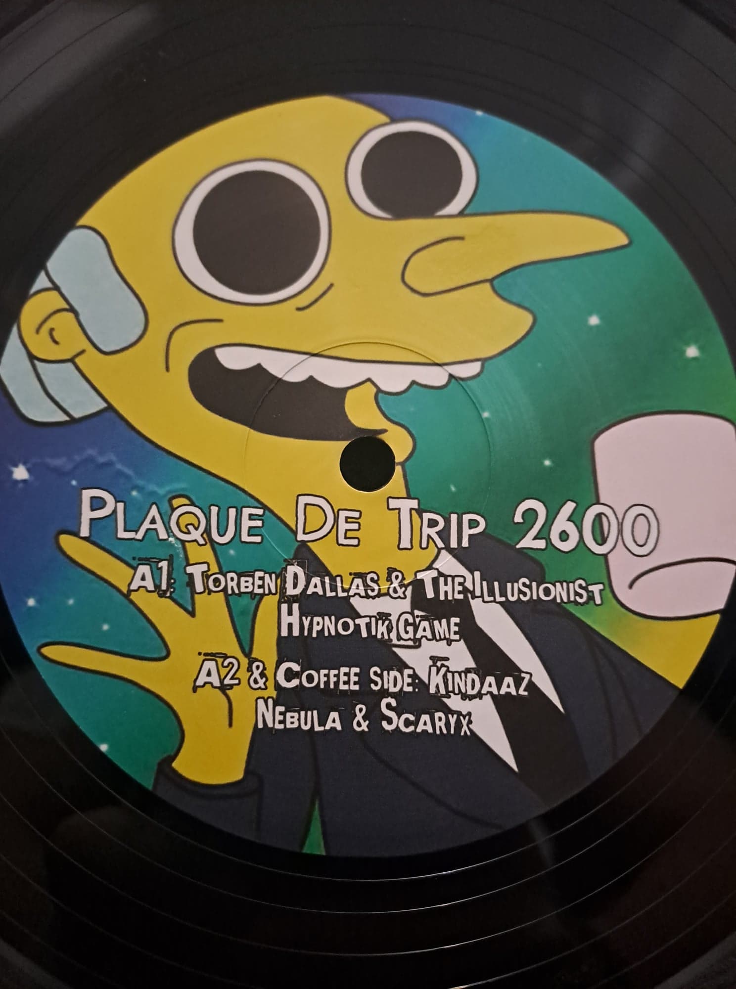 Plaque De Trip 2600 RP (dernières copies en stock) - vinyle freetekno