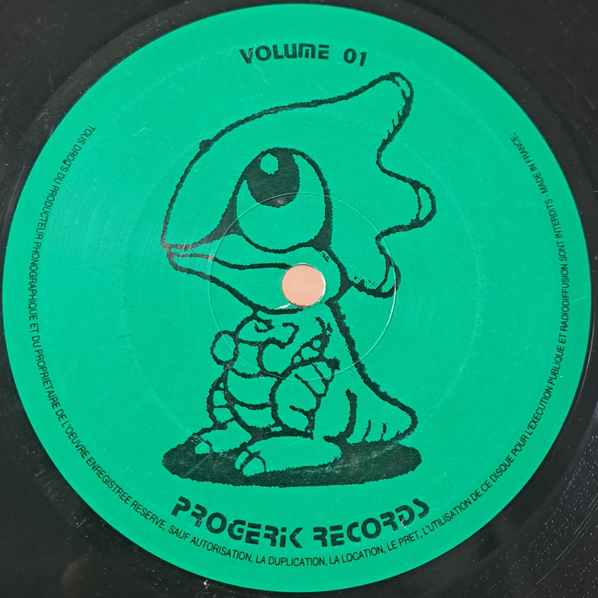 Progerik 01 - vinyle Expérimentale