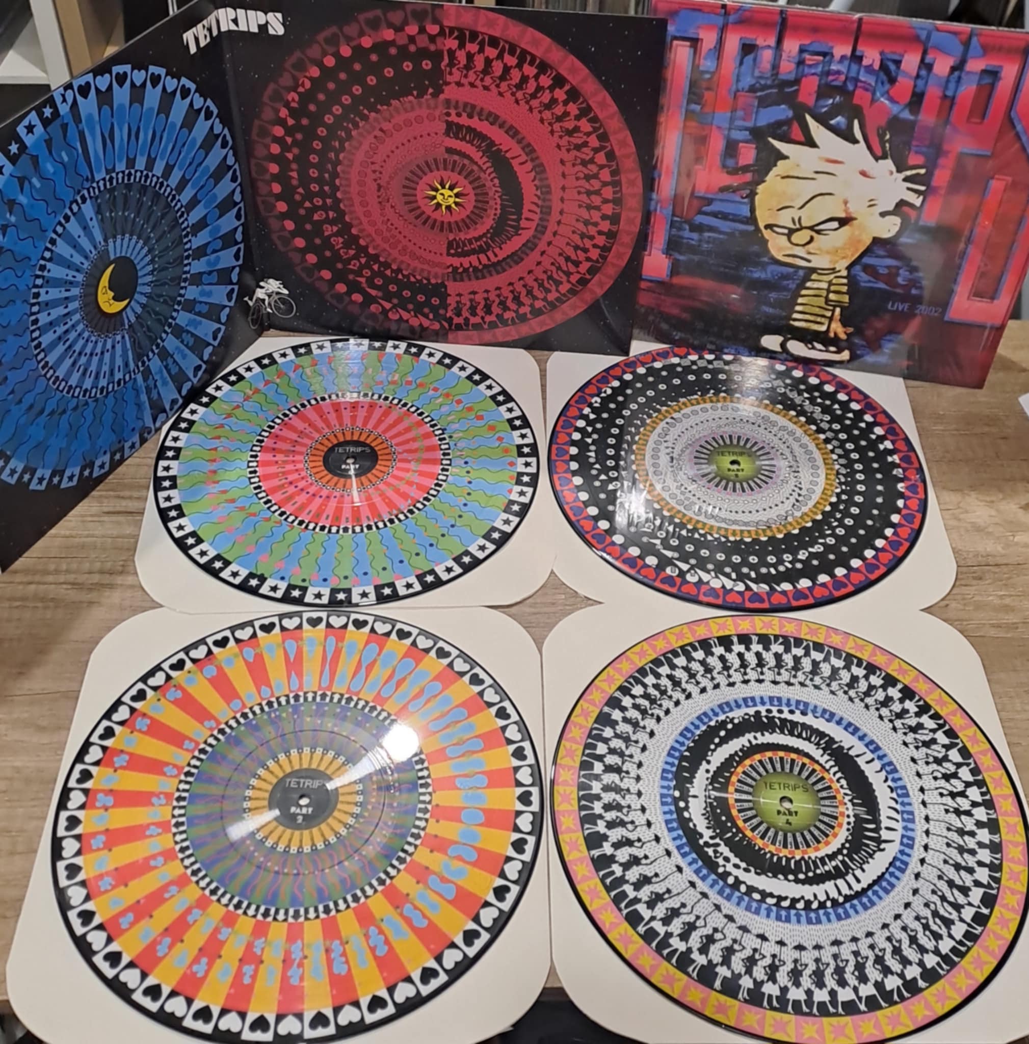 Providance Bêta LP (Picture Disc, Zoetrope) (une copie par personne) - vinyle freetekno