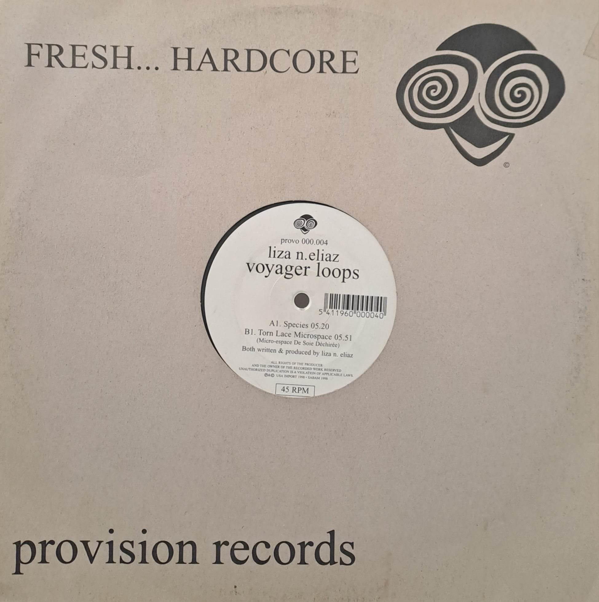 Provision Records 04 - vinyle hardcore