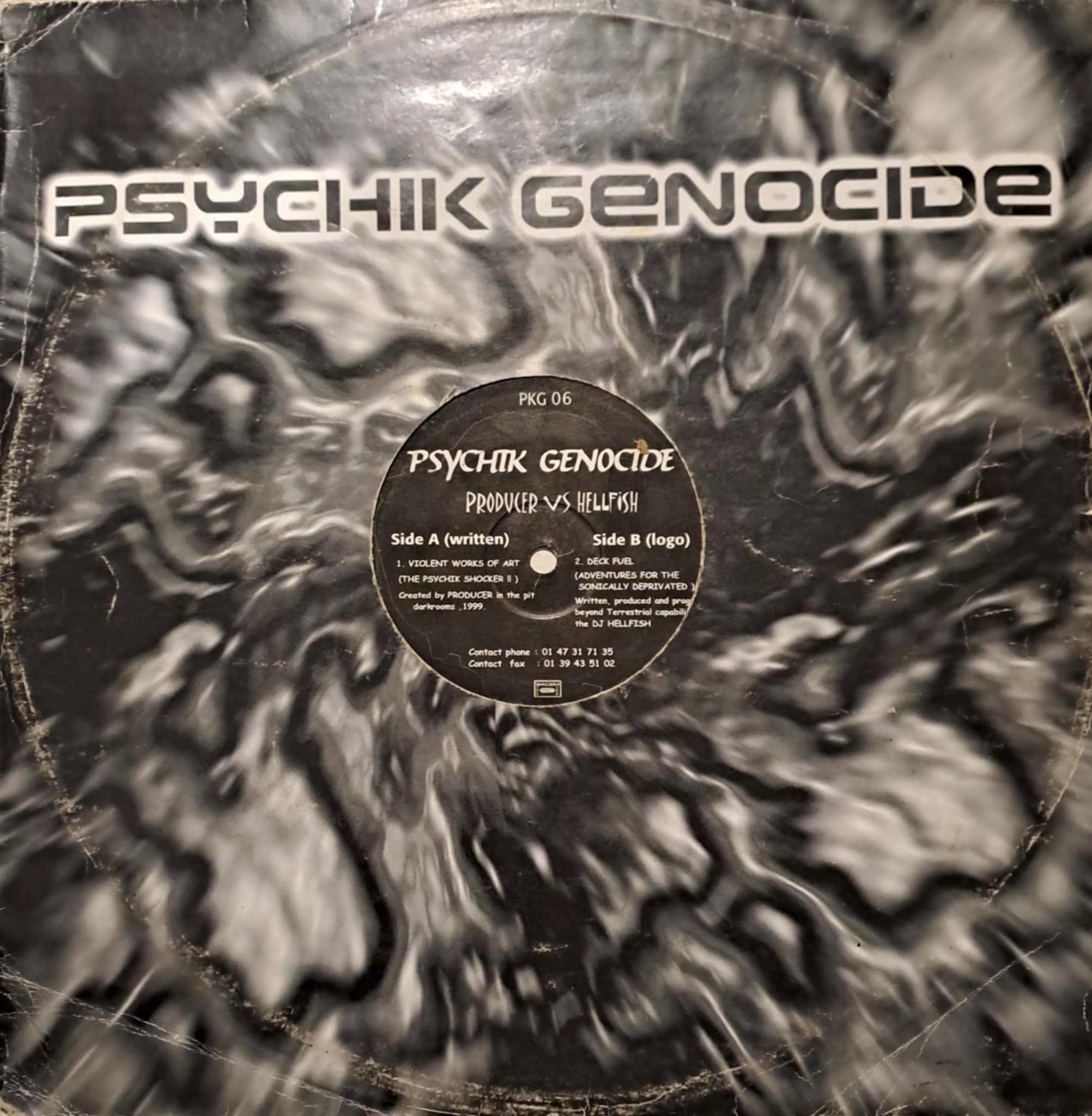 Psychik Genocide 06 - vinyle hardcore