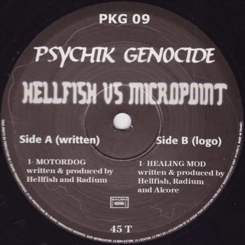 Psychik Genocide 09 - vinyle hardcore