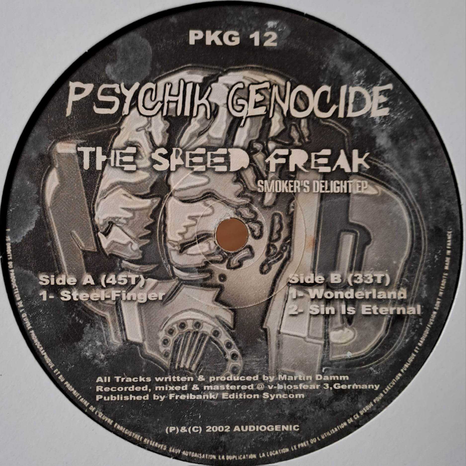 Psychik Genocide 12 - vinyle hardcore
