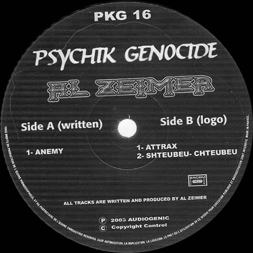 Psychik Genocide 16 - vinyle hardcore