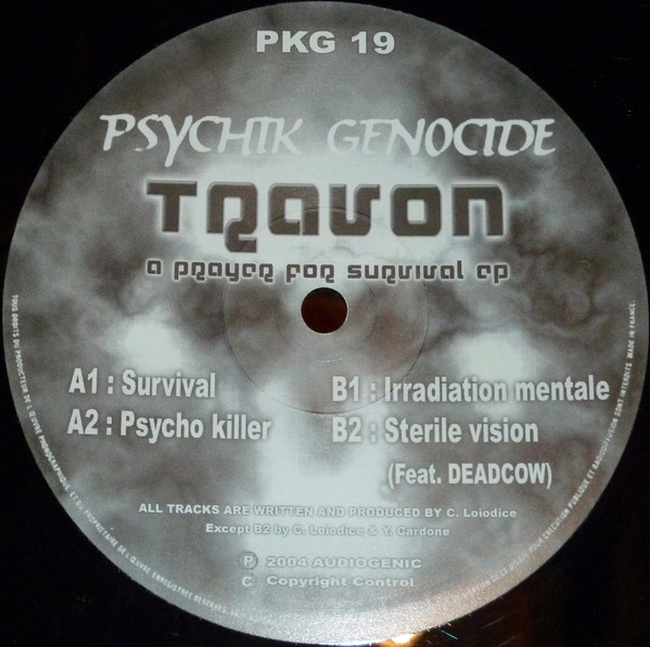 Psychik Genocide 19 - vinyle hardcore