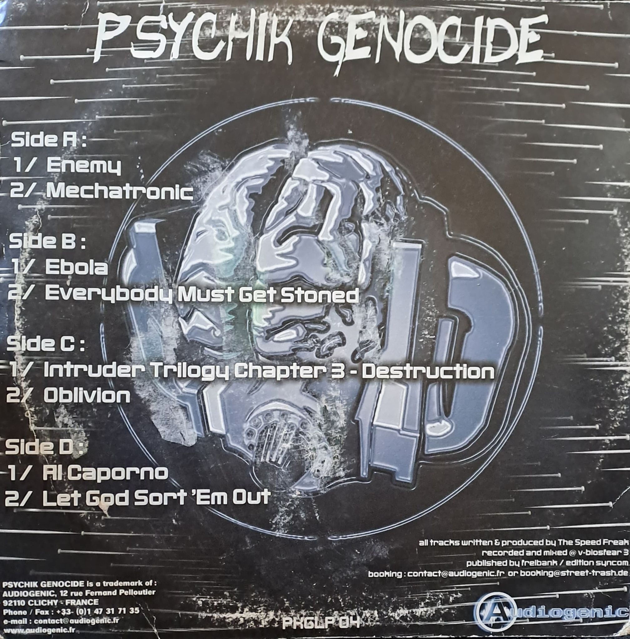 Psychik Genocide LP 04 (Double Album) - vinyle hardcore