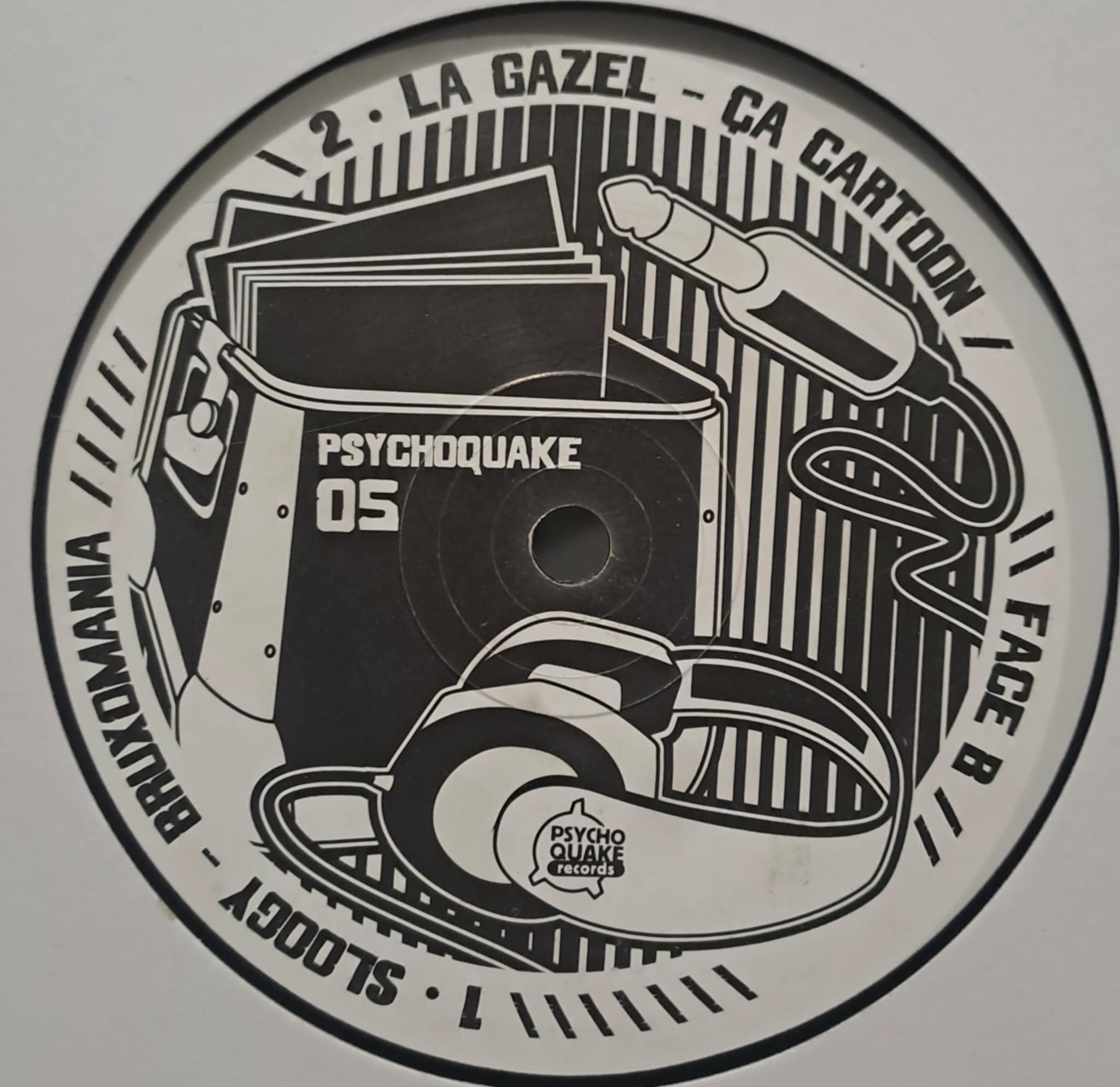 Psychoquake 05 - vinyle freetekno