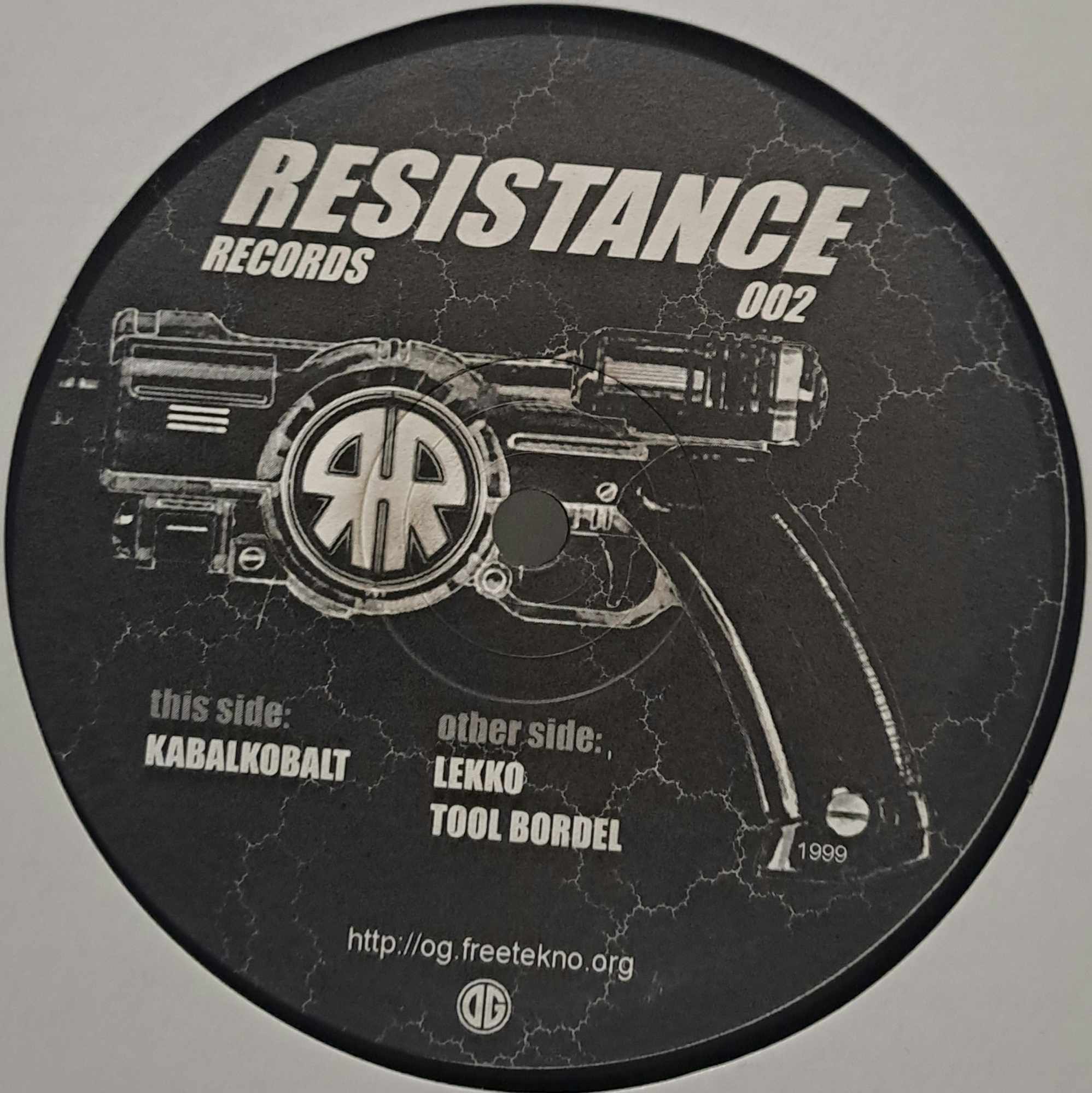 Resistance 2 - vinyle freetekno