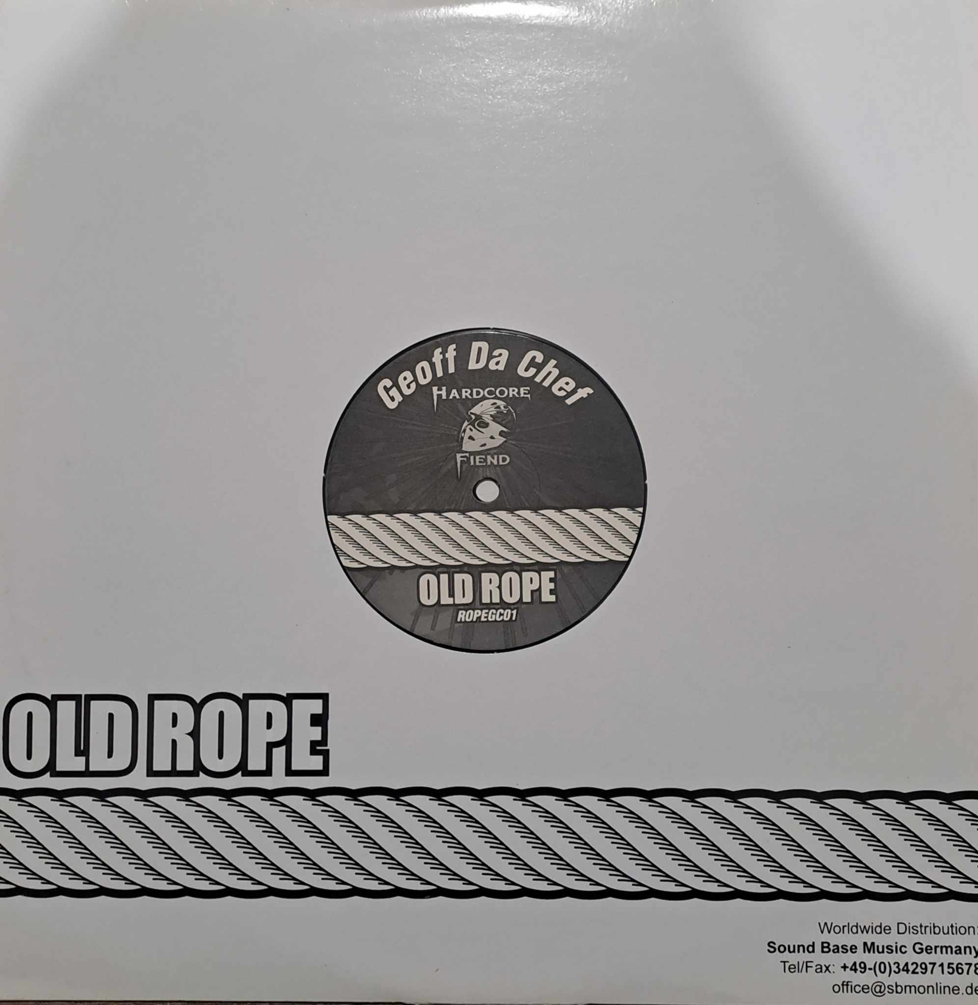 ROPE GC 01 - vinyle hardcore