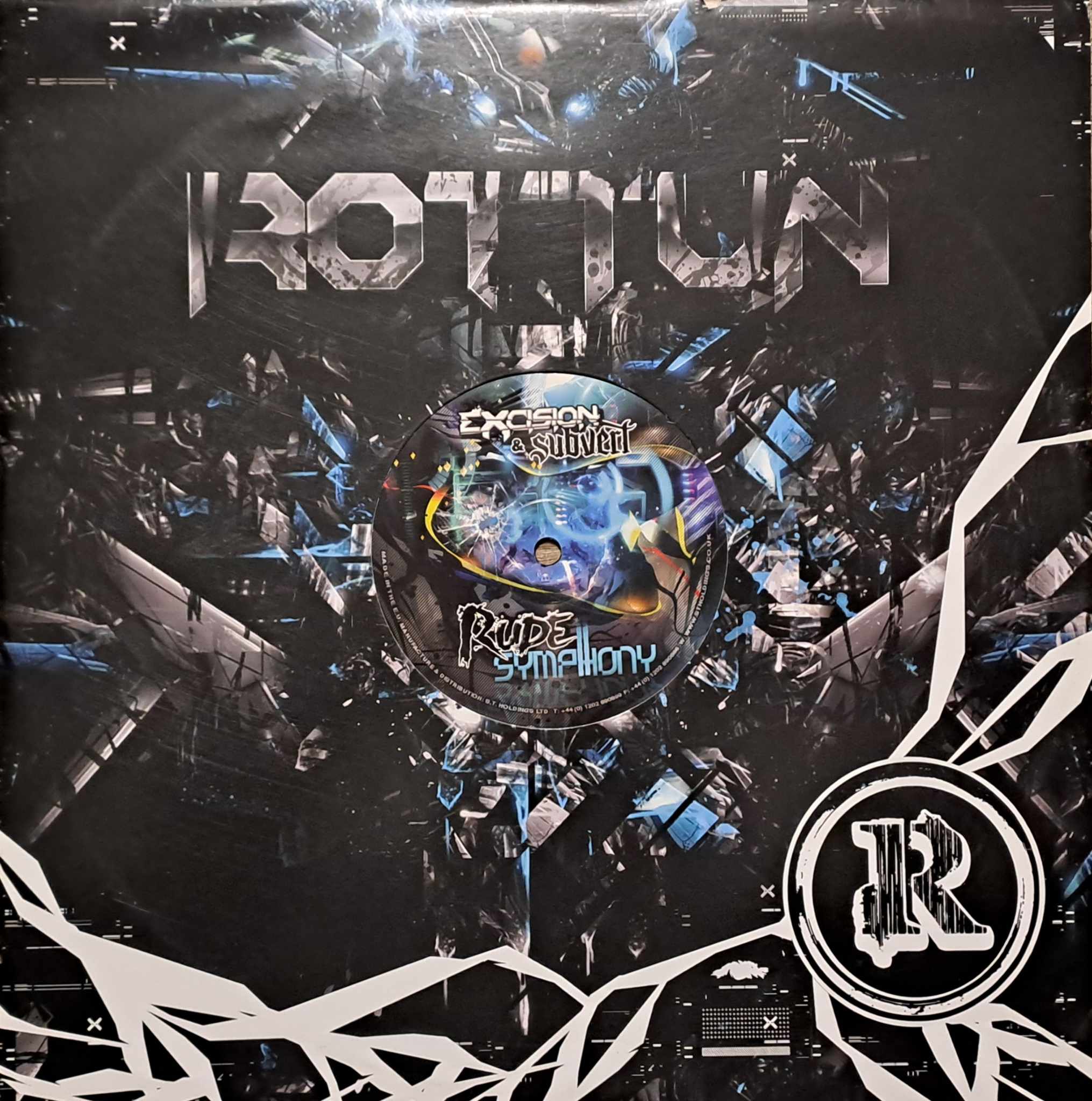 Rottun Recordings 008 - vinyle dubstep