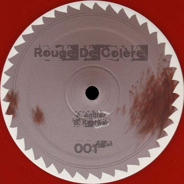 Rouge De Colère 01 RP - vinyle hardcore