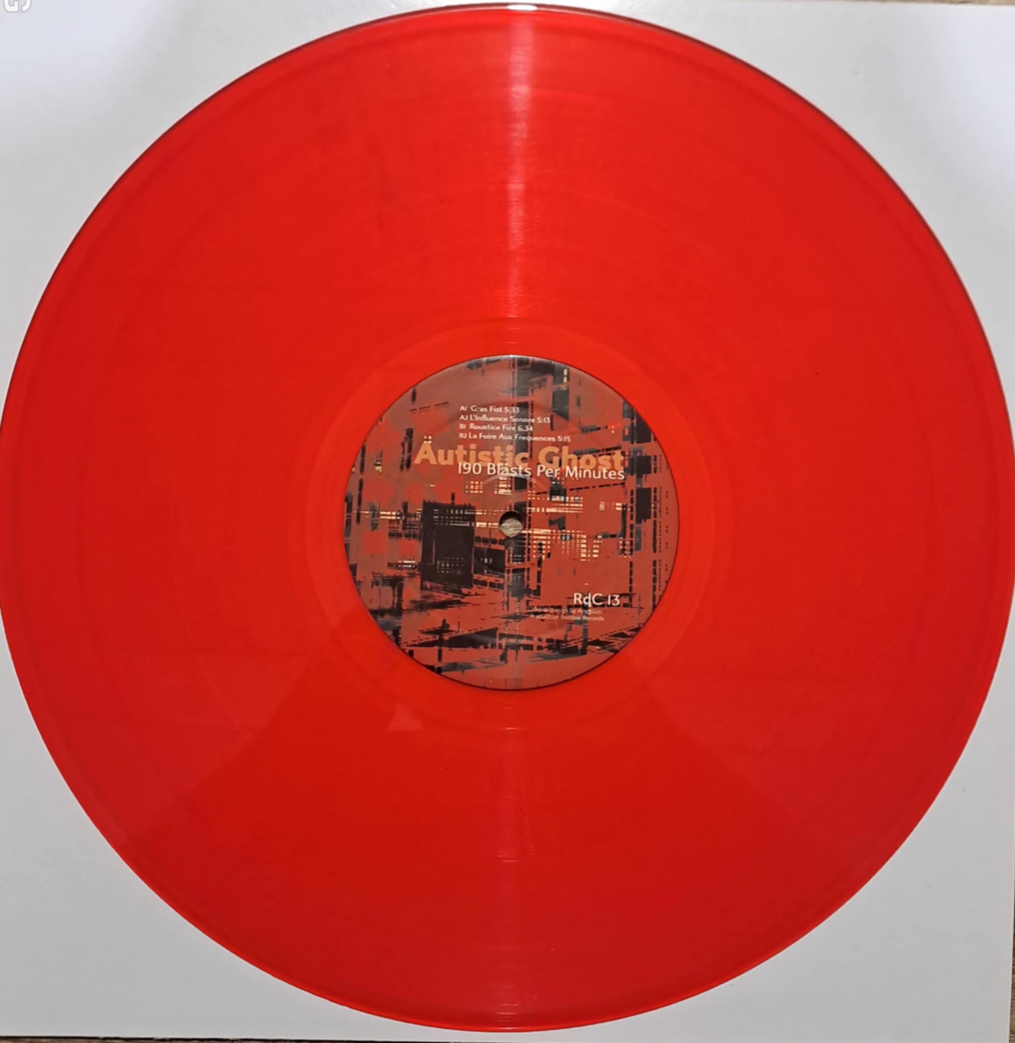 Rouge De Colère 13 - vinyle hardcore