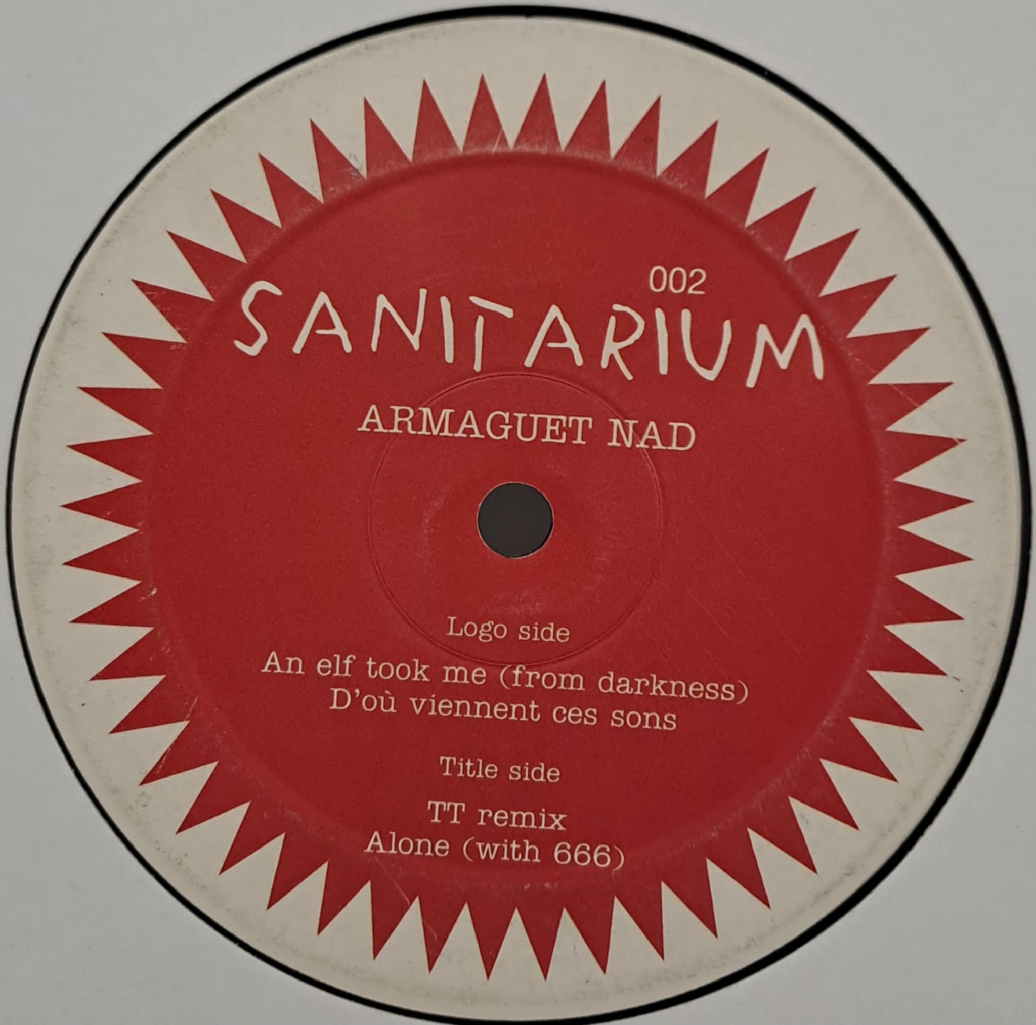 Sanitarium 002 - vinyle hardcore