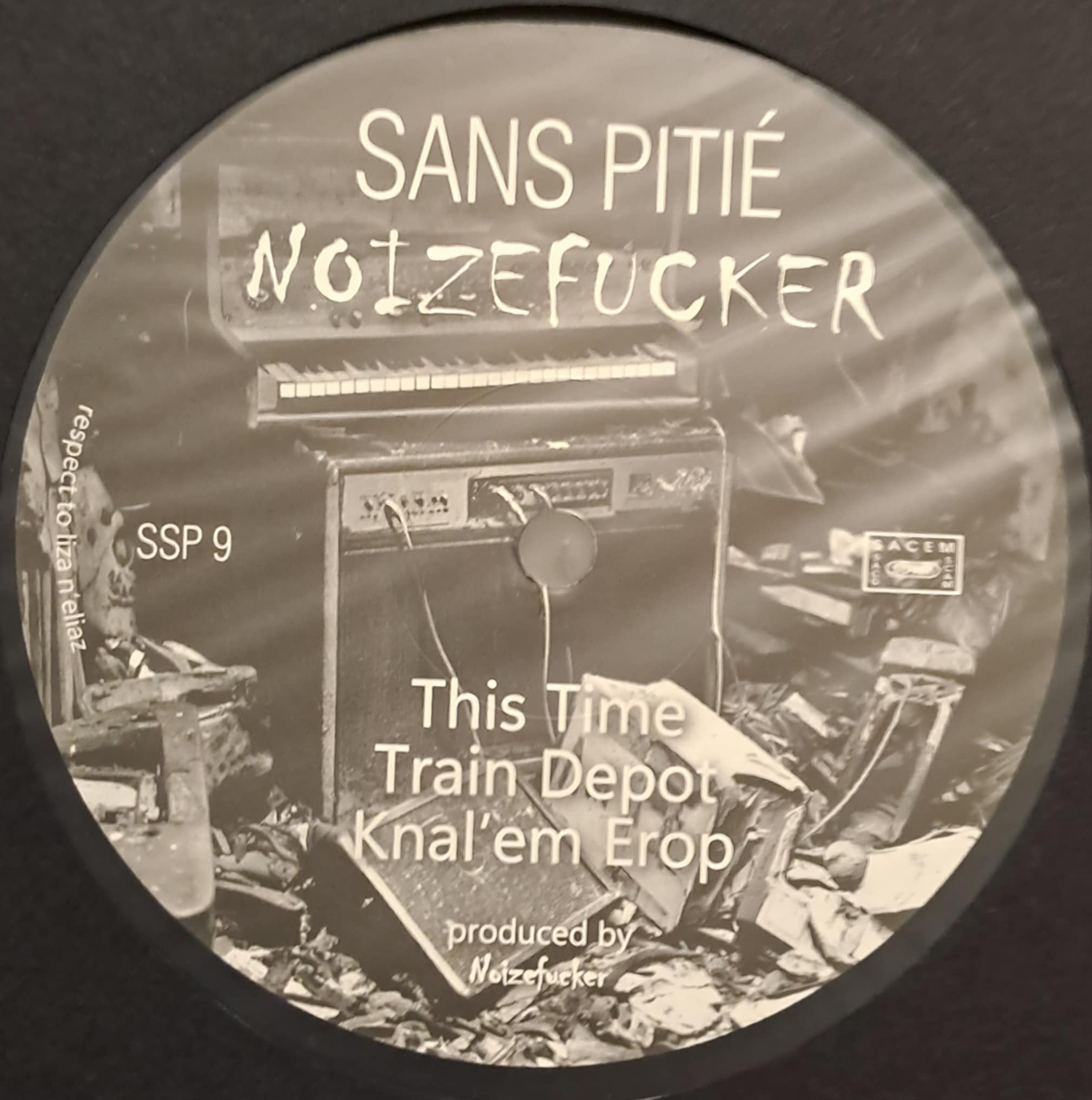 Sans Pitie 09 - vinyle speedcore