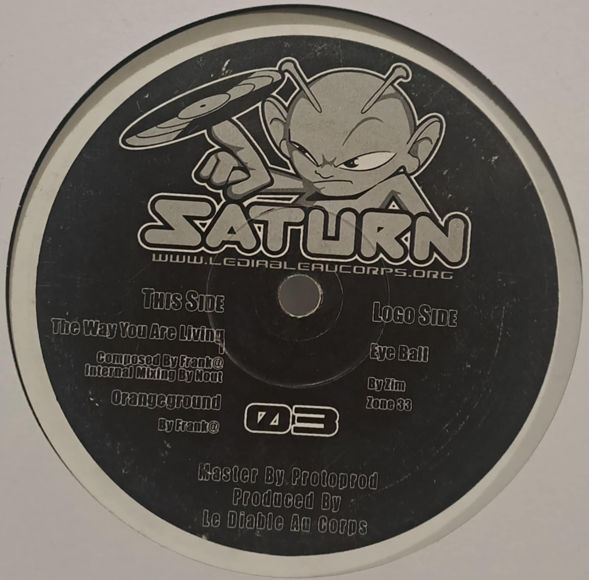 Saturn 03 - vinyle freetekno