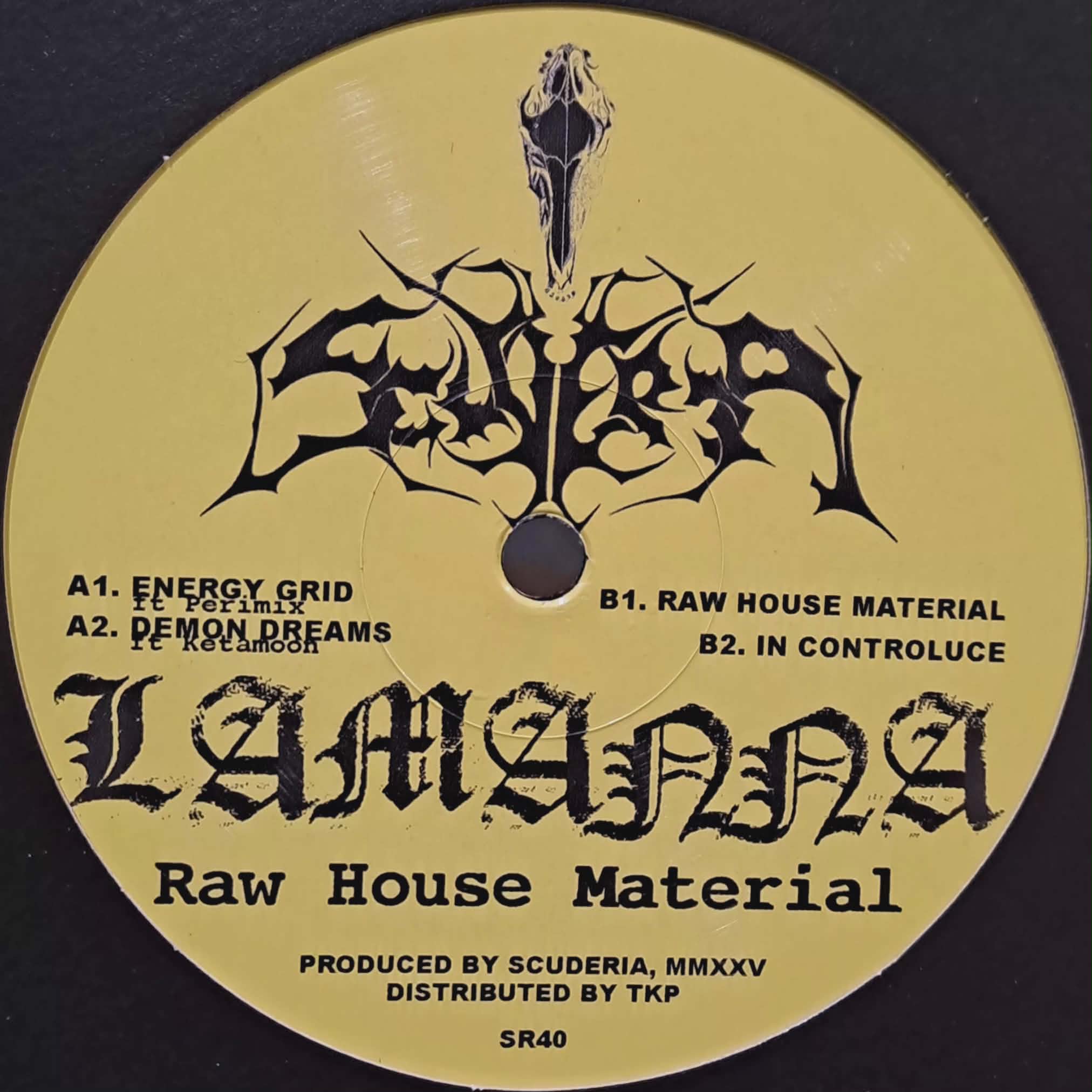 Scuderia 40 - vinyle techno