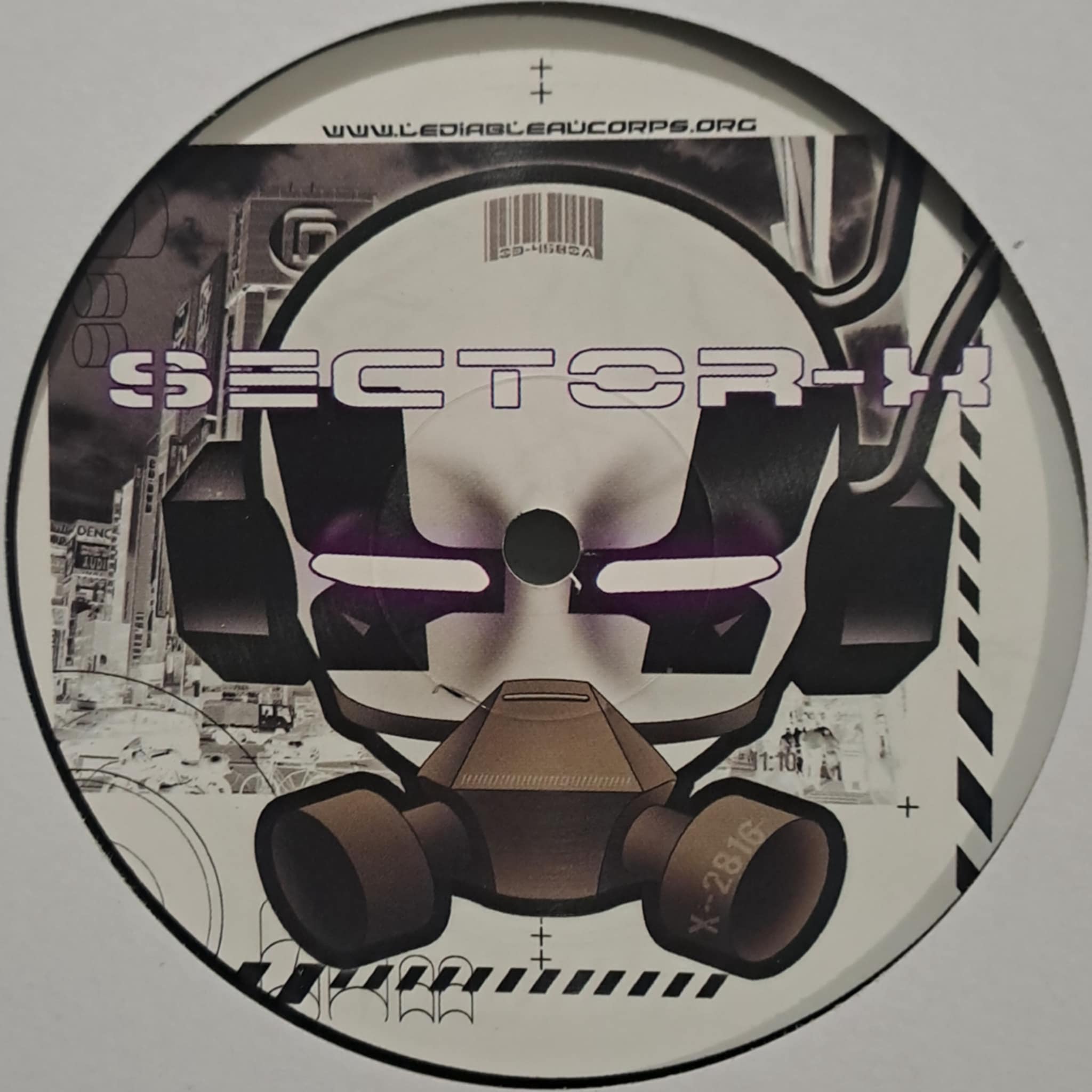 Sector-X 01 - vinyle freetekno