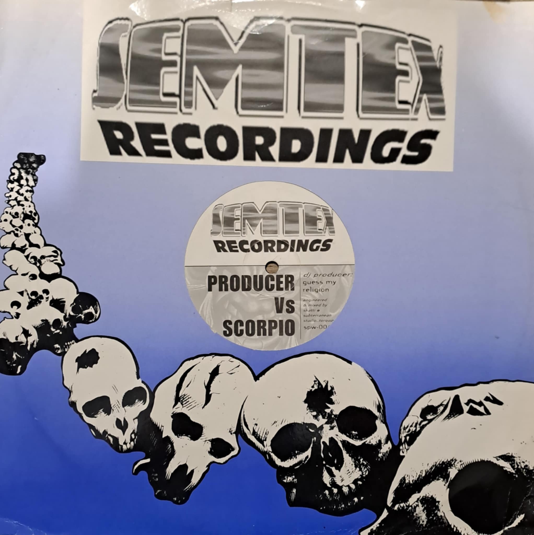Semtex Recordings 006 - vinyle hardcore