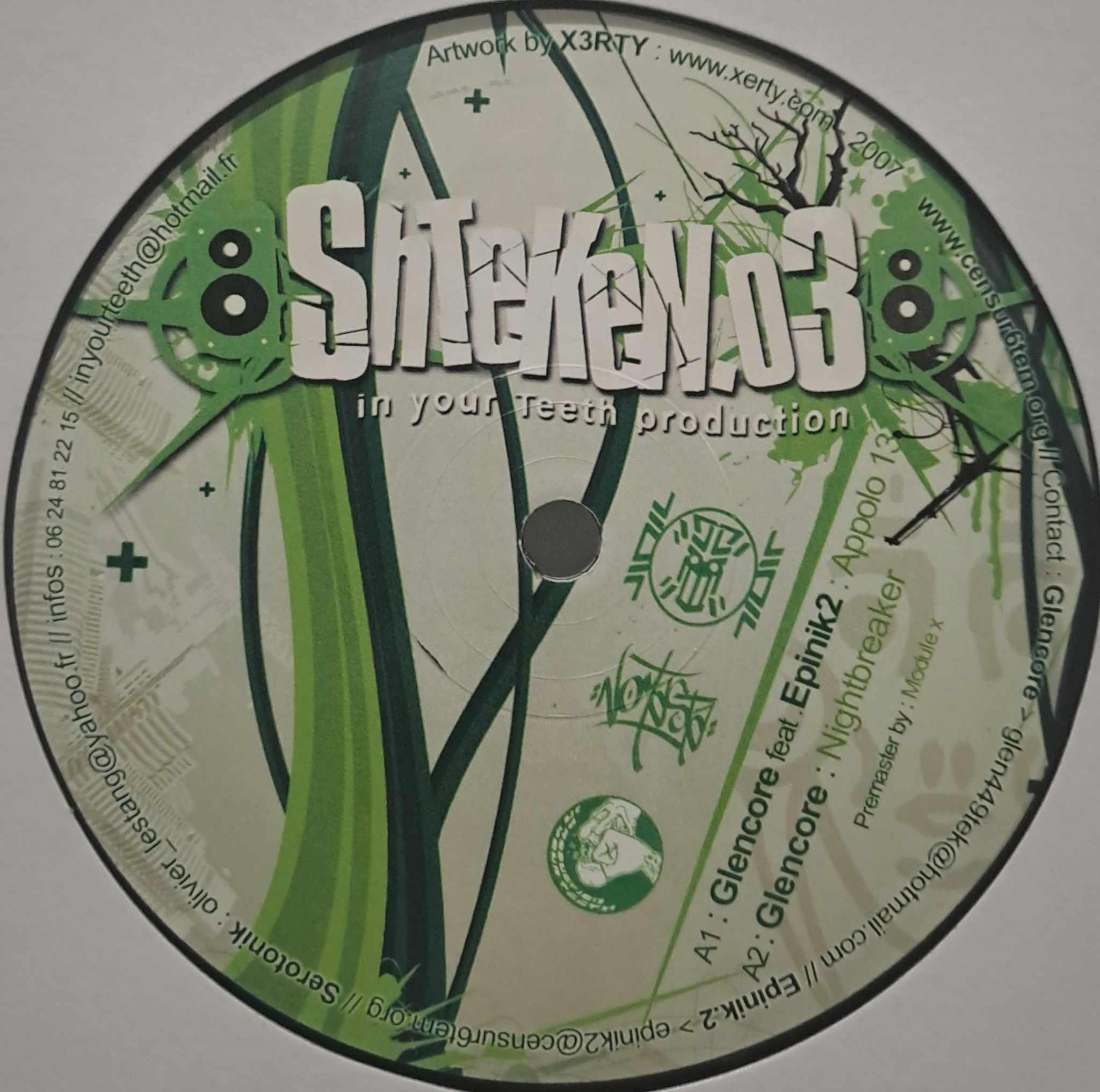 Shteken 03 - vinyle freetekno