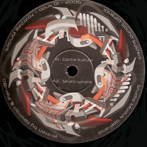 Silicium Records 01 - vinyle breakcore