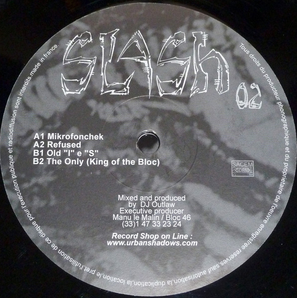 Slash 02 - vinyle hardcore