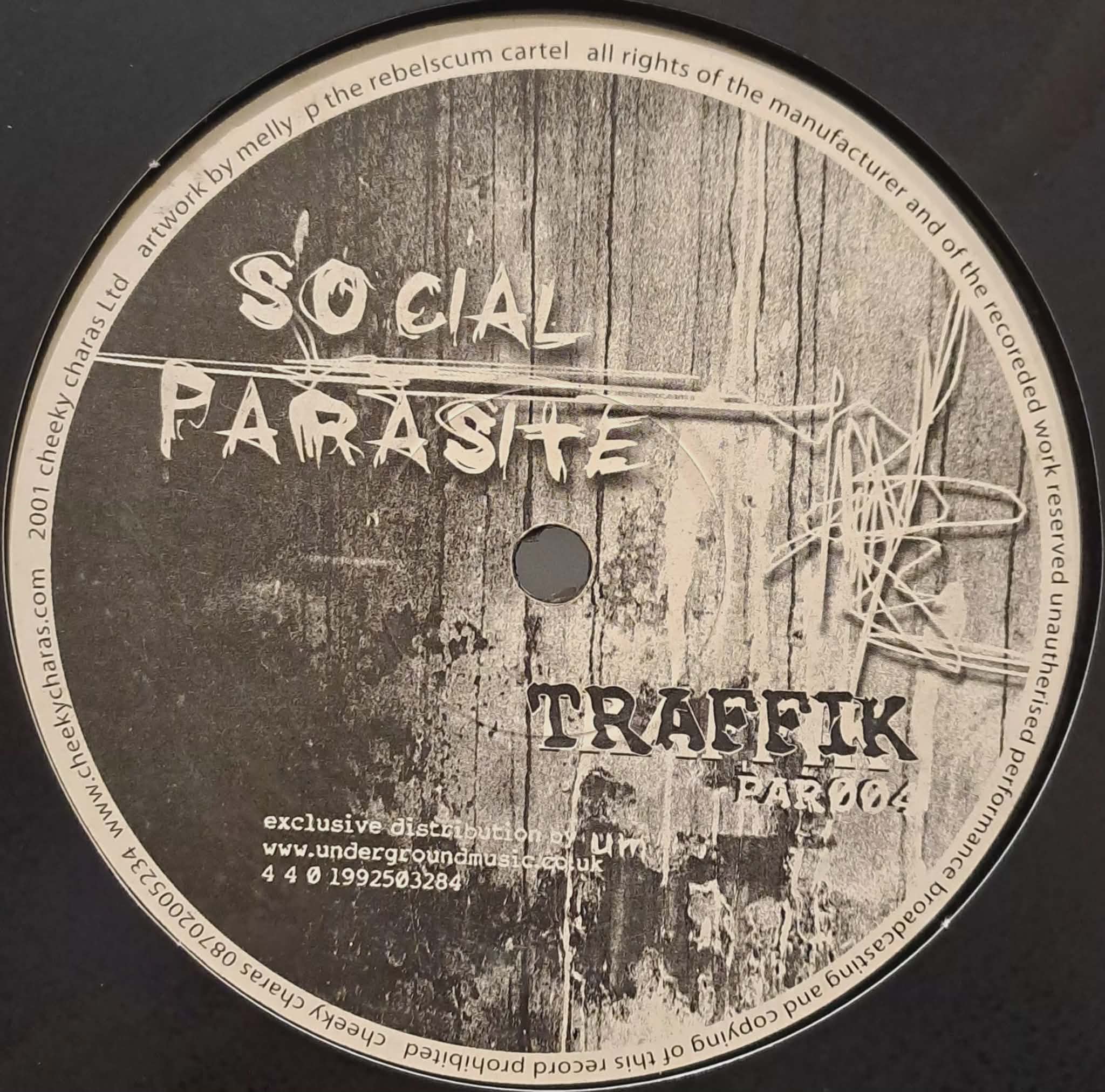 Social Parasite 004 - vinyle hardcore