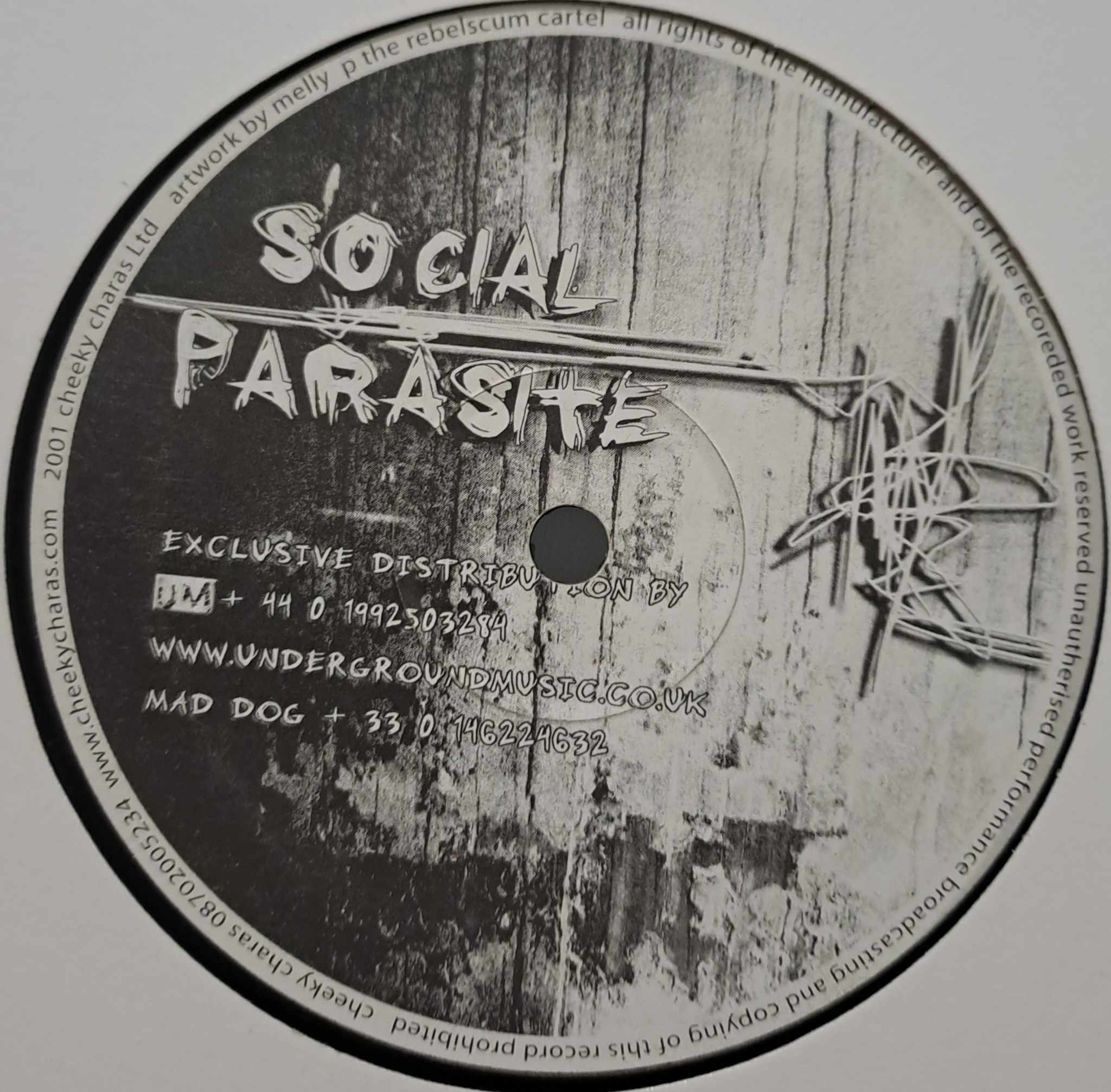 Social Parasite 010 - vinyle hardcore