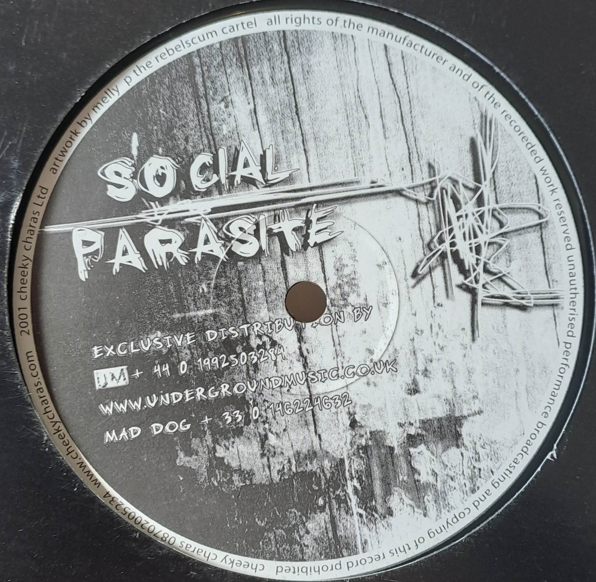 Social Parasite 10 - vinyle doomcore