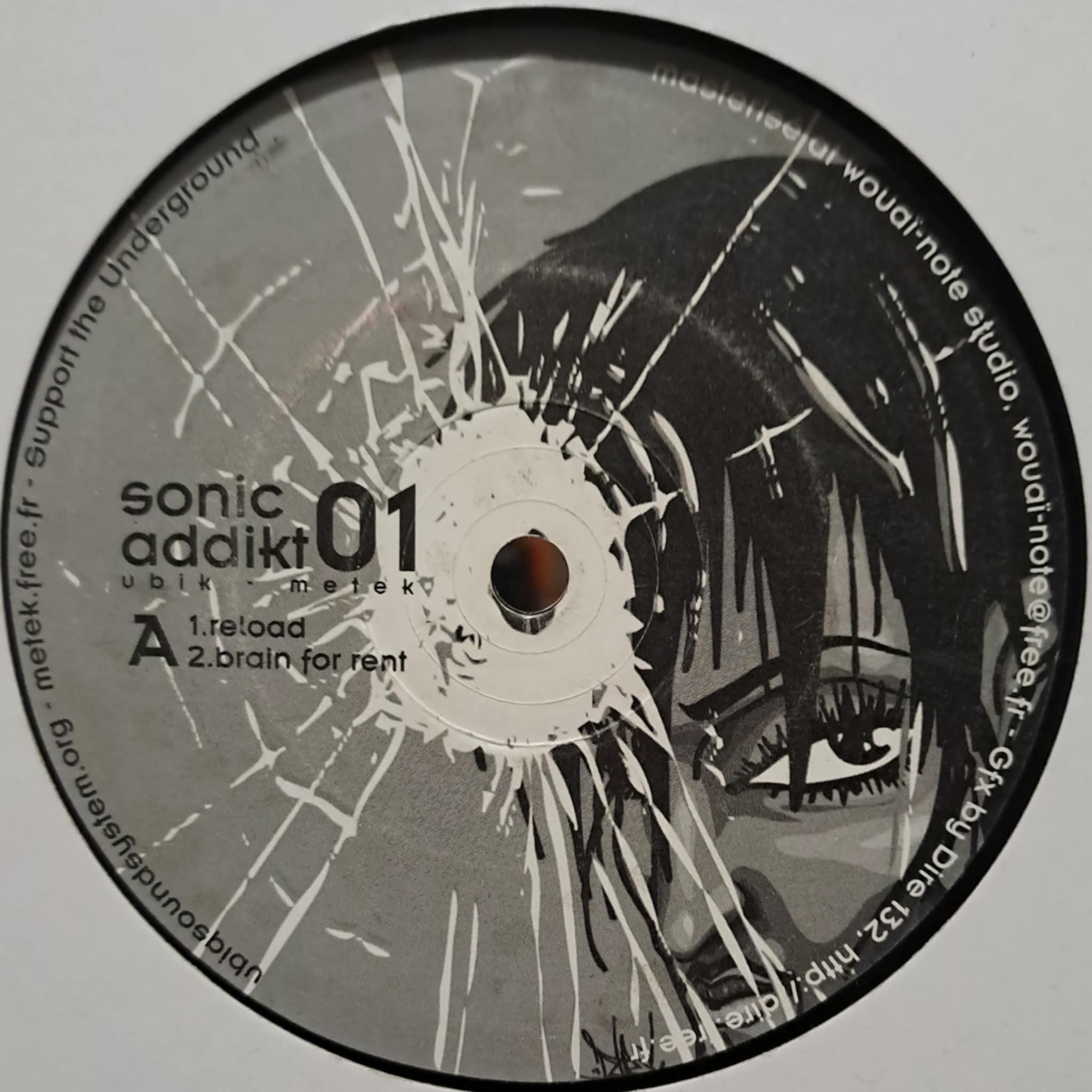 Sonic Addikt 01 - vinyle Drum & Bass