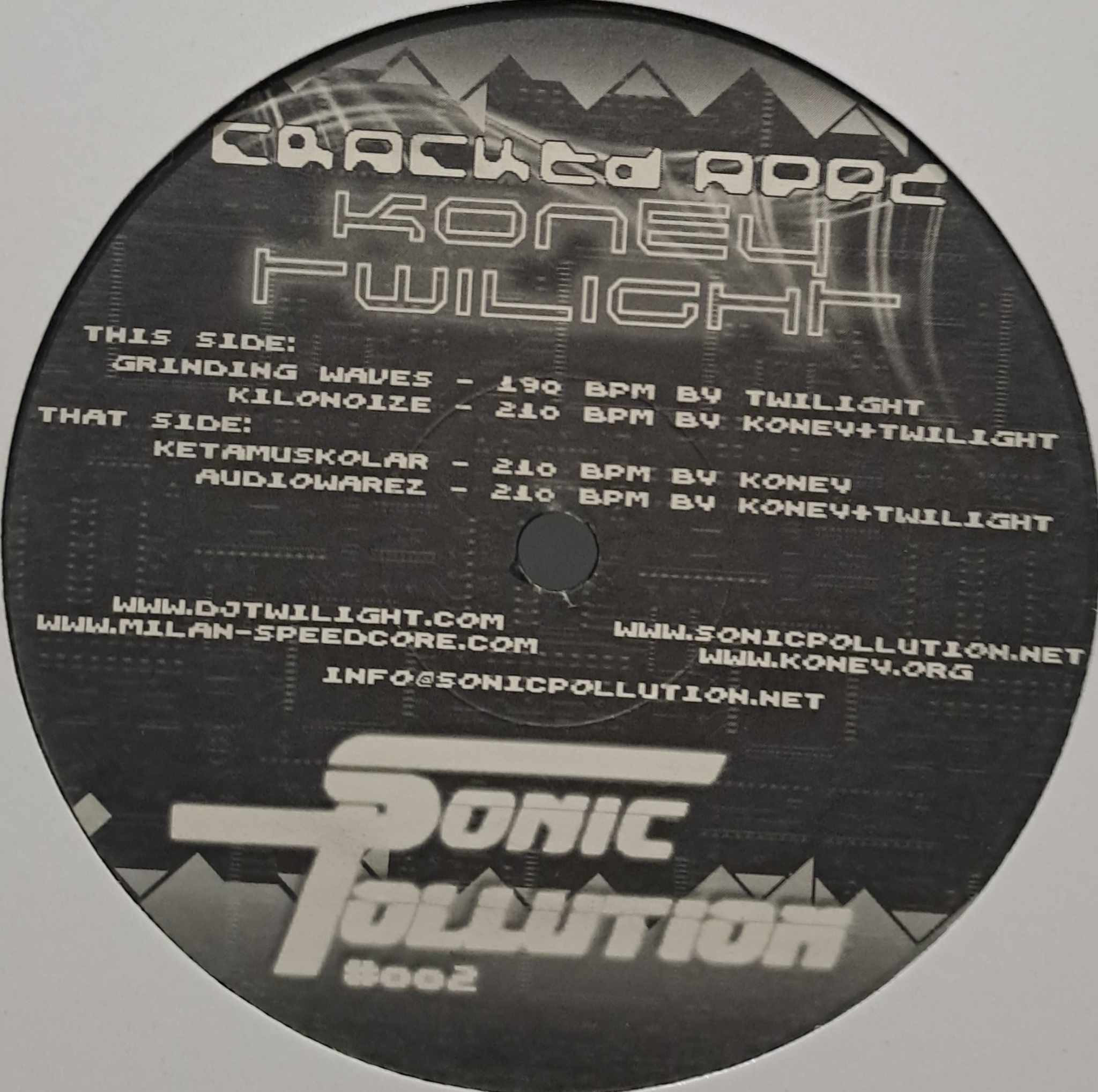 Sonic Pollution 002 - vinyle hardcore