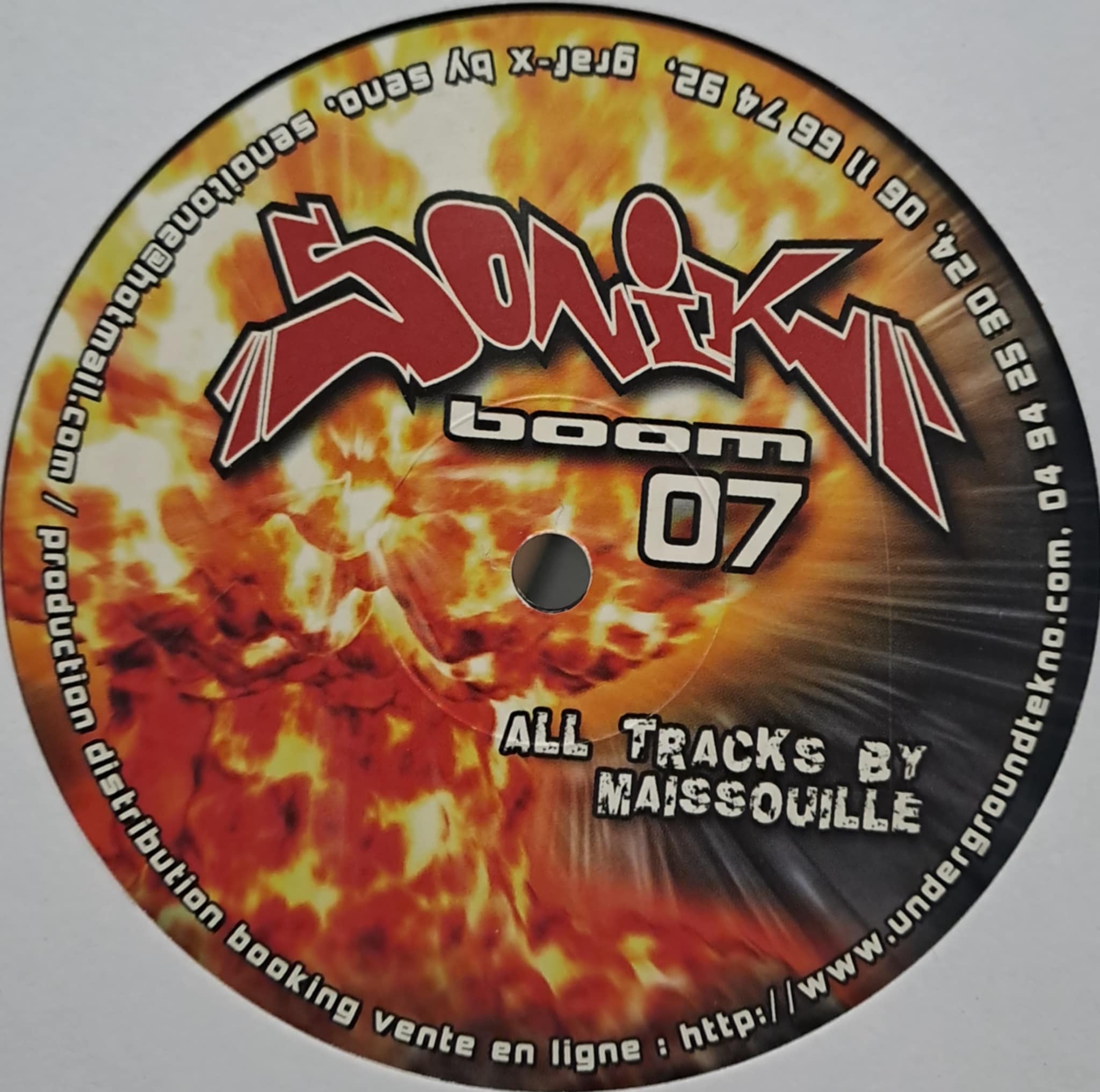 Sonik Boom 07 - vinyle freetekno