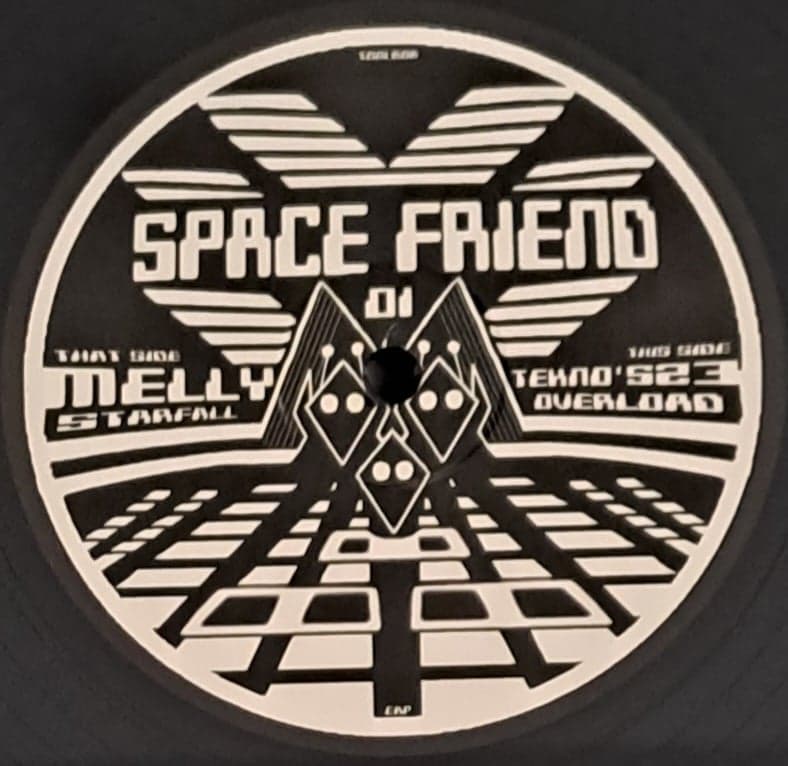 Space Friend 01 - vinyle freetekno