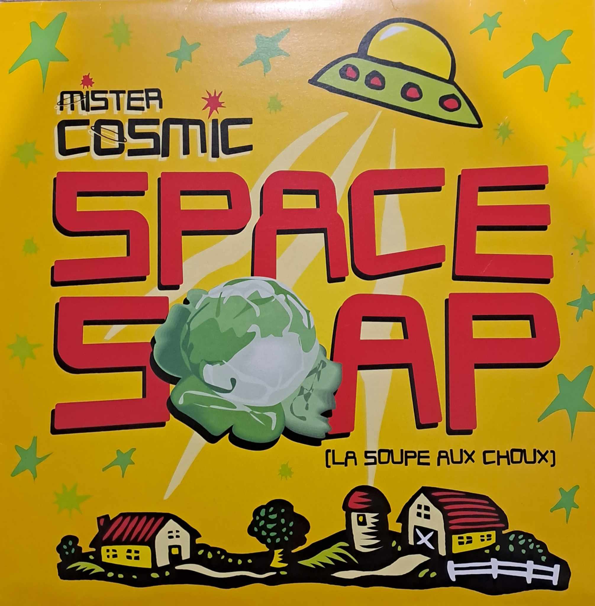 Space Soap (La Soupe Aux Choux) - vinyle techno