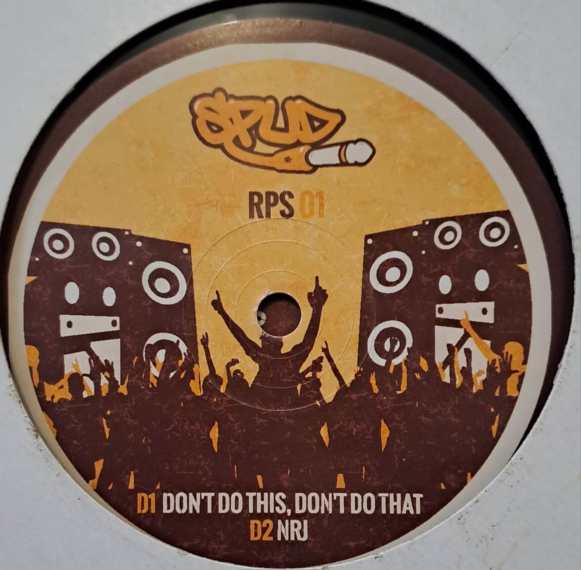 Spud Rps 01 (Double Album) - vinyle freetekno