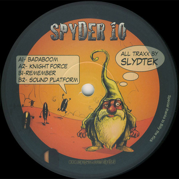Spyder 10 - vinyle freetekno