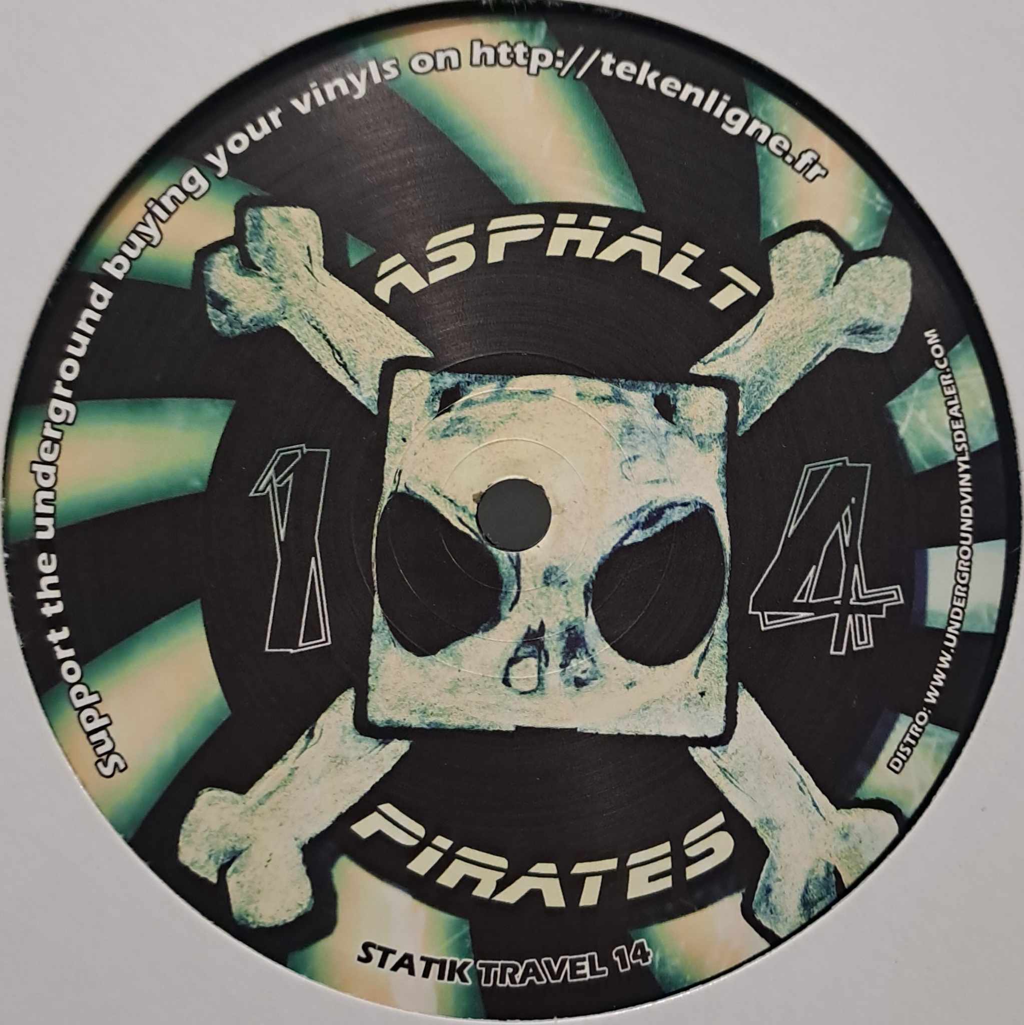 Statik Travel 14 - vinyle freetekno