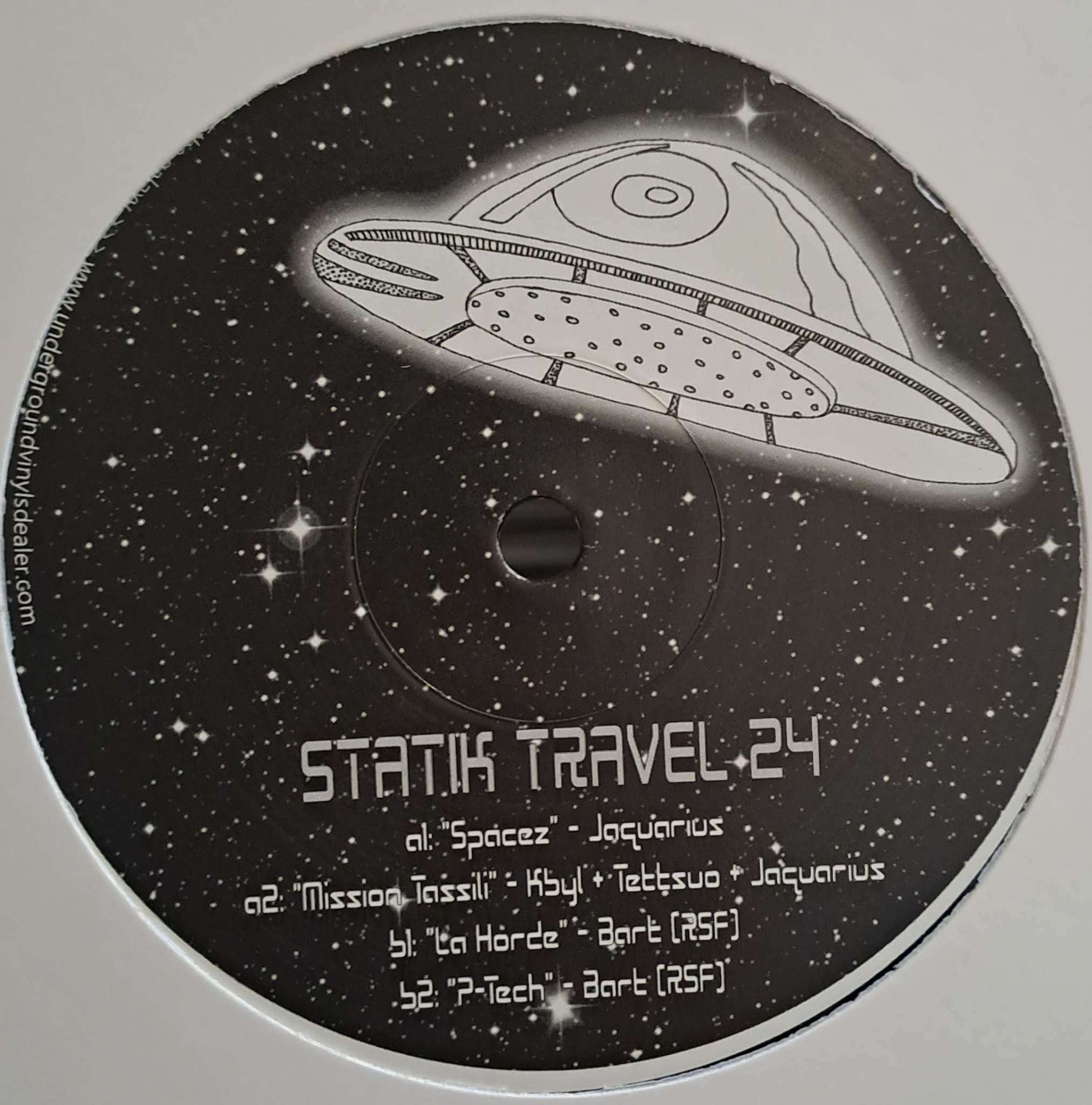 Statik Travel 24 - vinyle freetekno