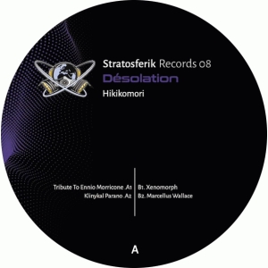 Stratosferik 08 (noir) (dernières copies en stock) - vinyle hardcore