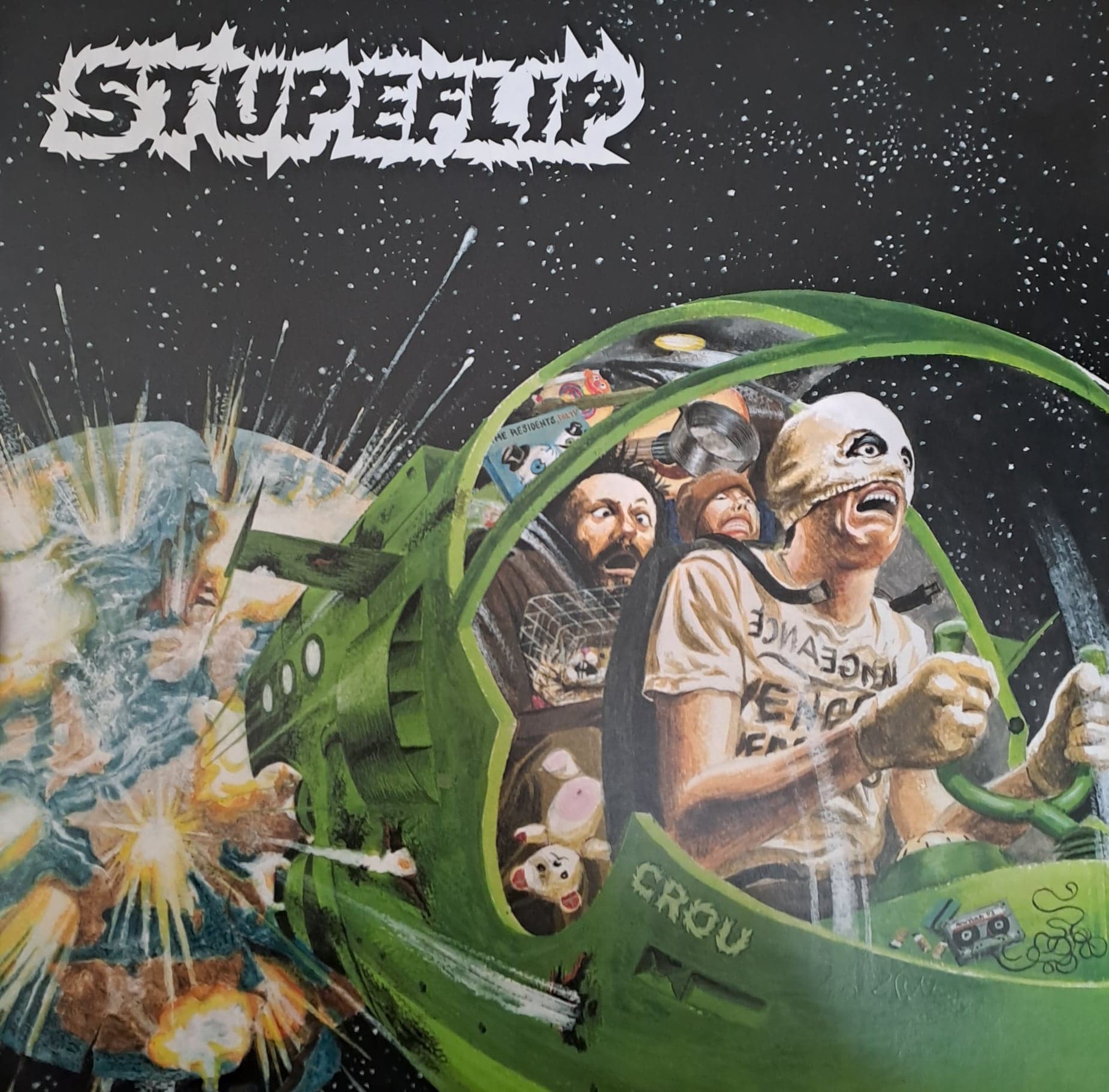 Stupeflip (Vert Transparent, double album) - vinyle hip-hop