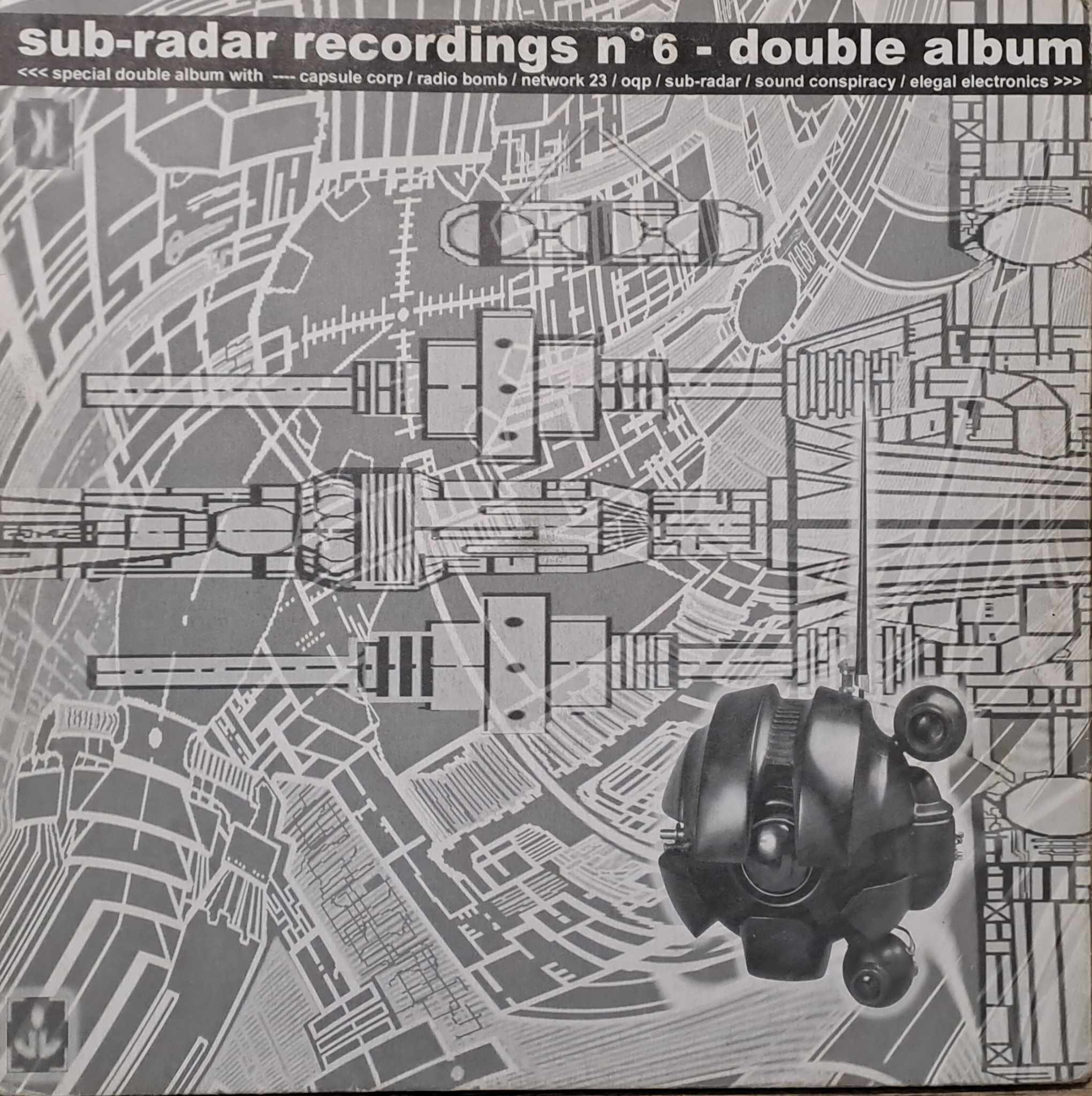 Sub-Radar Records 06 (double album) - vinyle freetekno