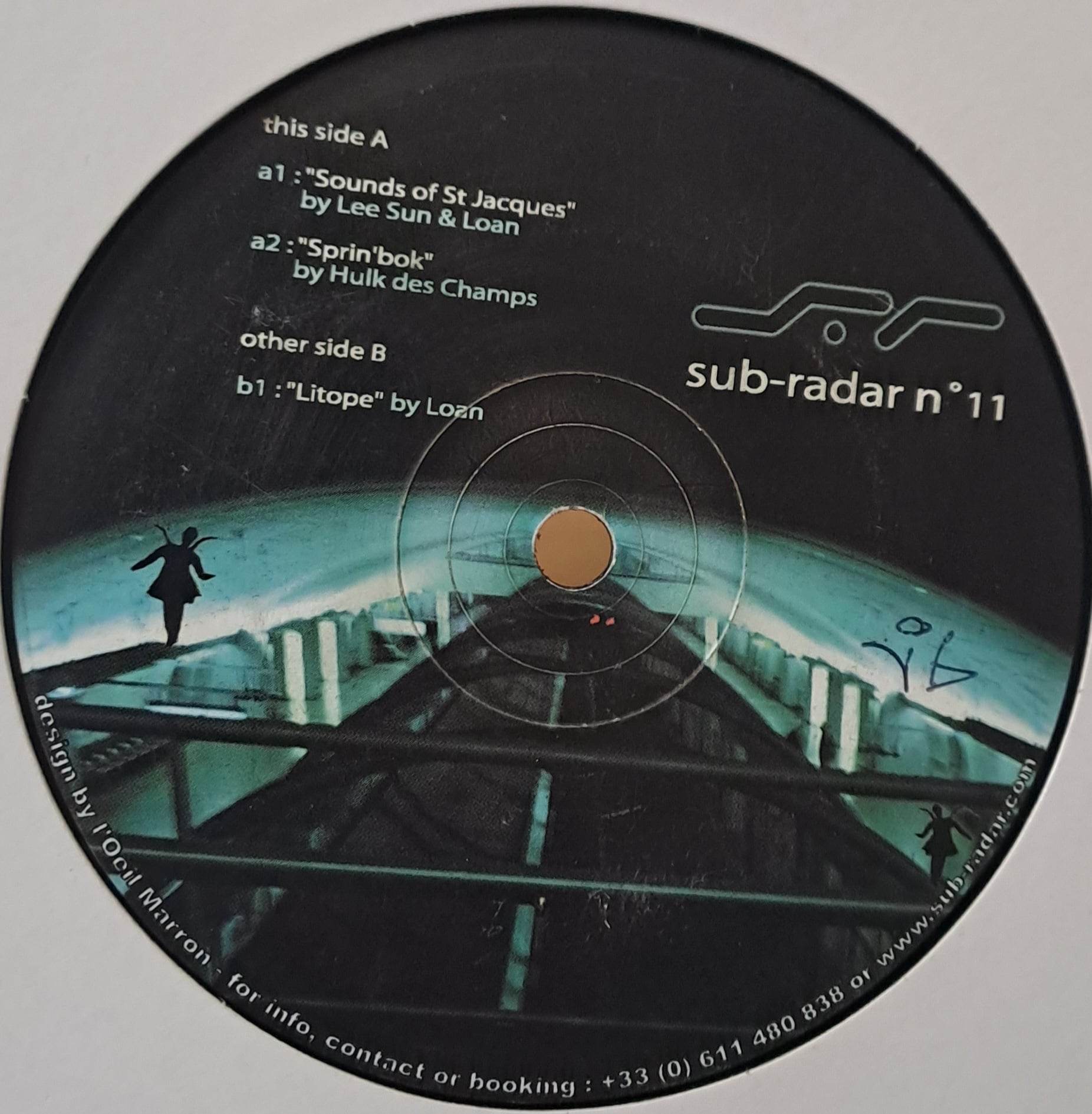 Sub-Radar Records 011 - vinyle freetekno