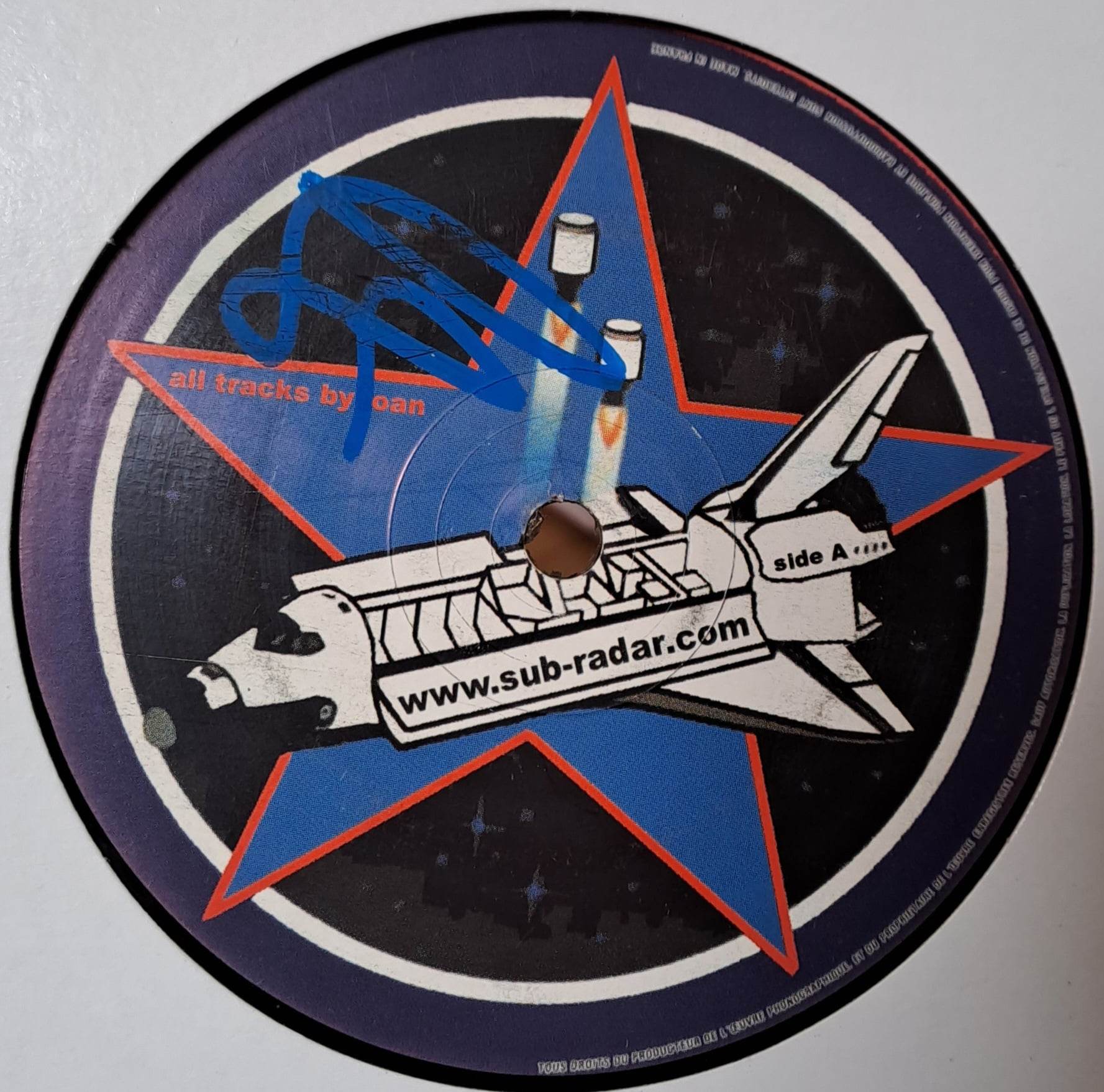Sub-Radar Records 10 - vinyle freetekno