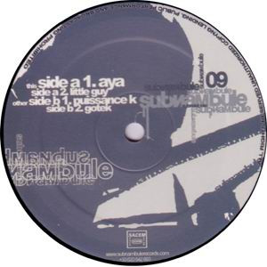 Subnambule 09 - vinyle freetekno