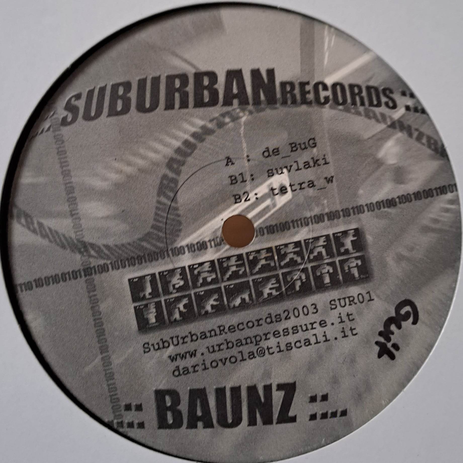 Suburban 01 - vinyle freetekno
