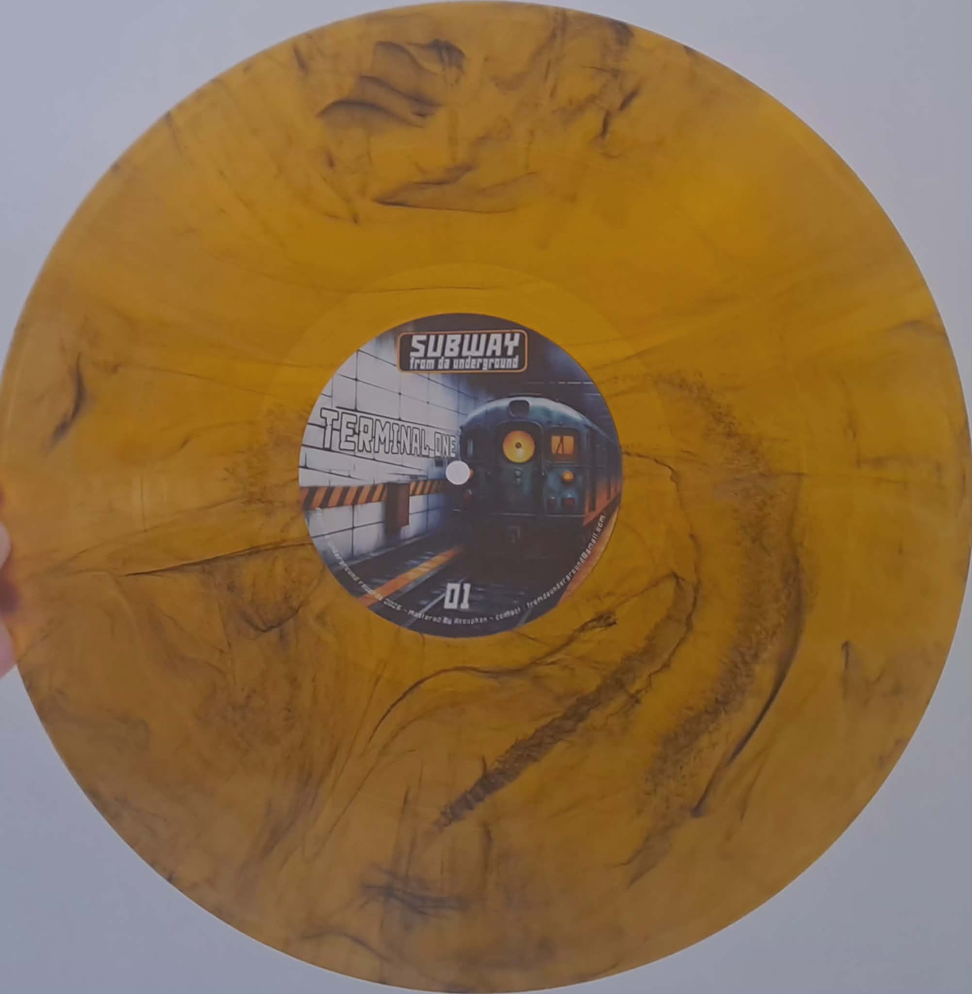 Subway From Da Underground 01 Marbré - vinyle freetekno