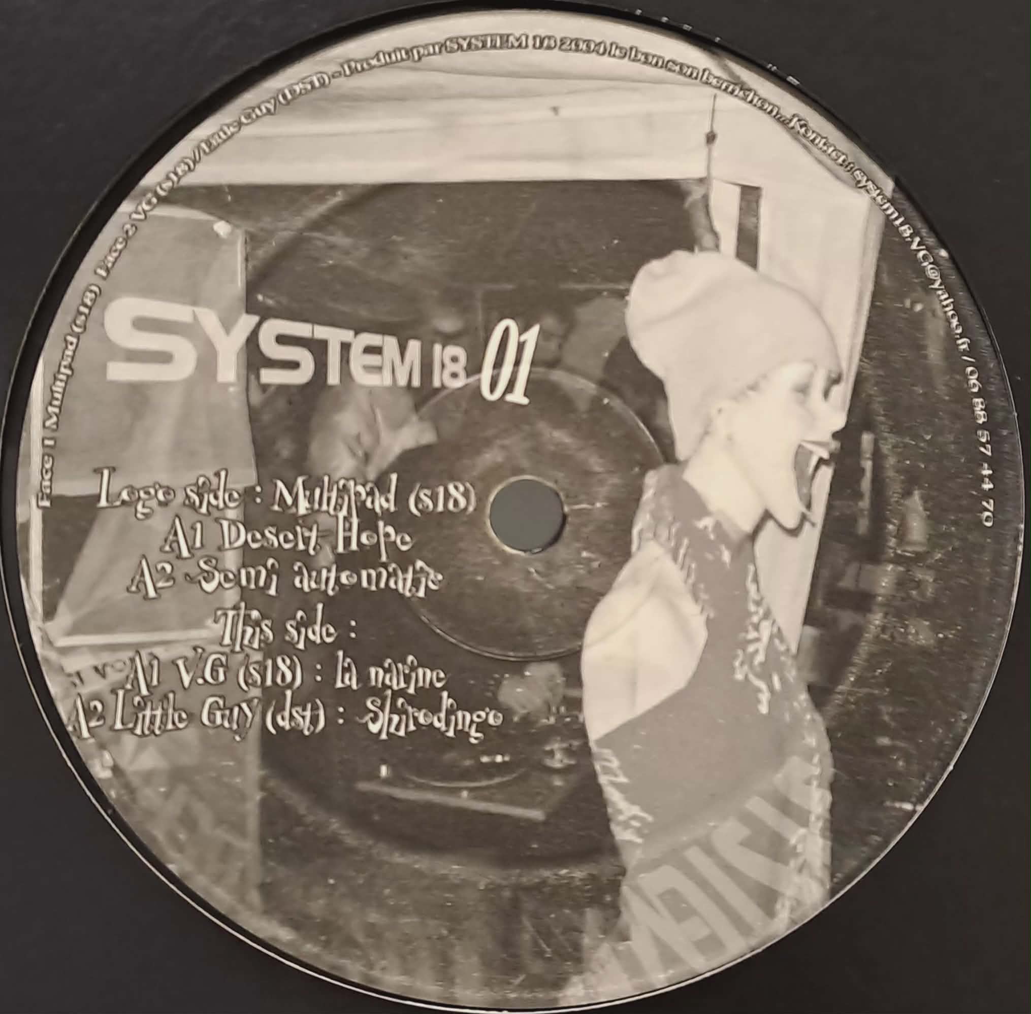 System 18 01 - vinyle freetekno
