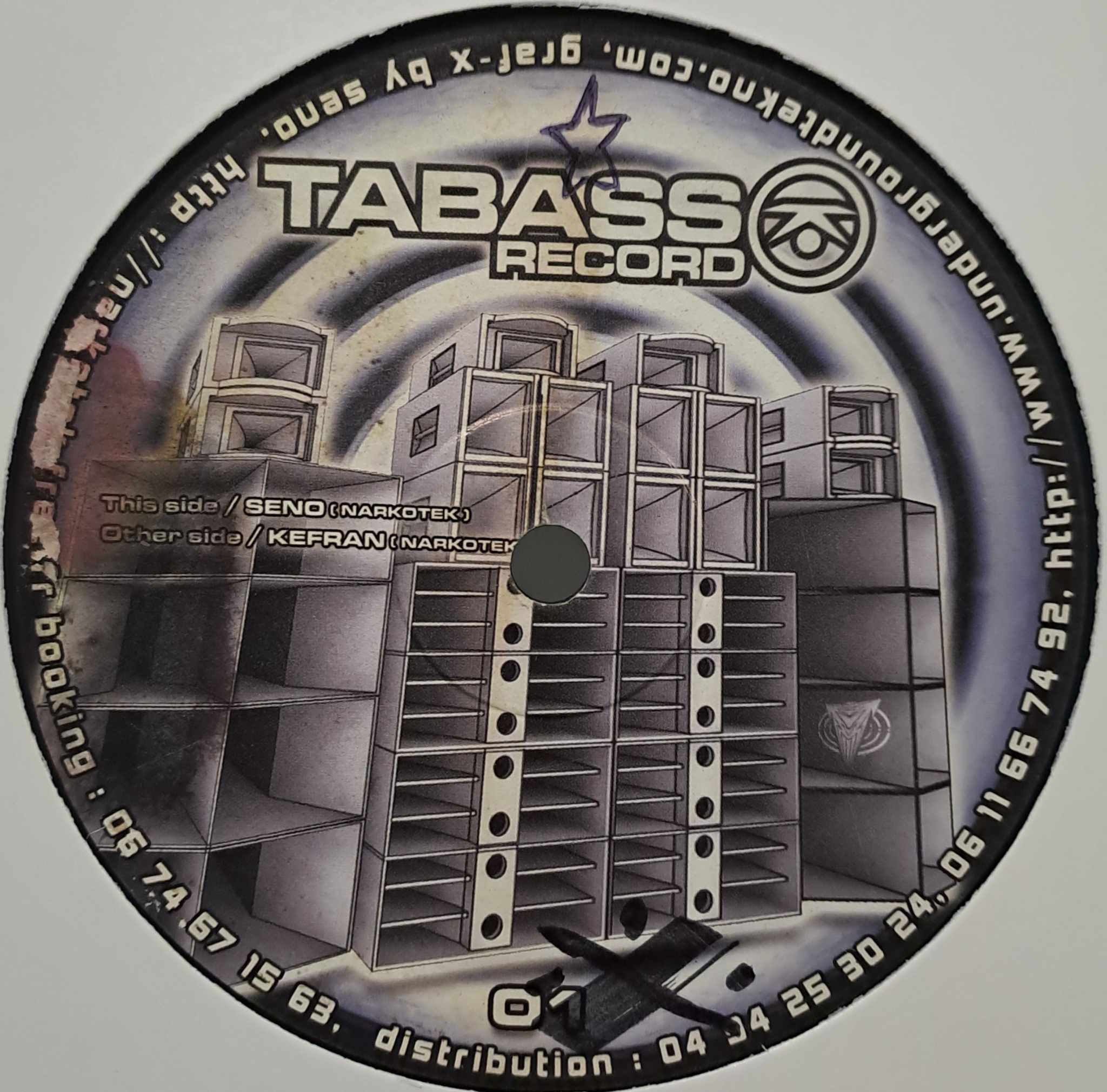 Tabass 001 - vinyle freetekno