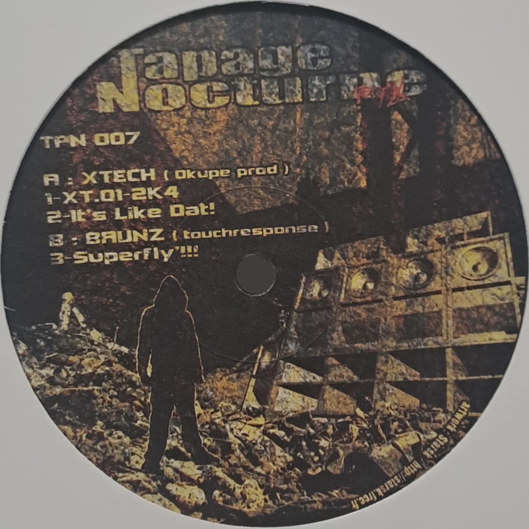 Tapage Nocturne 007 - vinyle freetekno