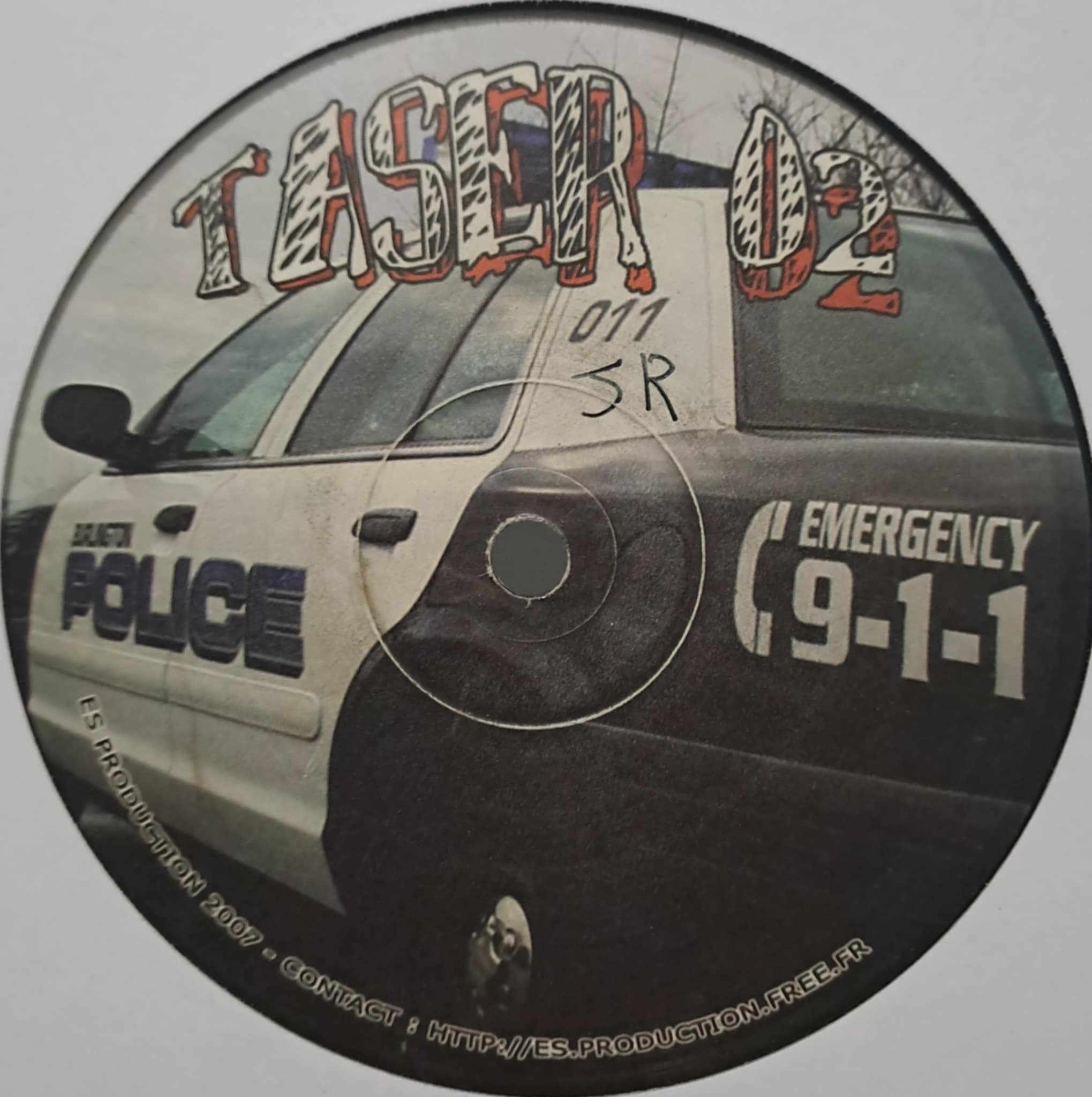 Taser 02 - vinyle freetekno